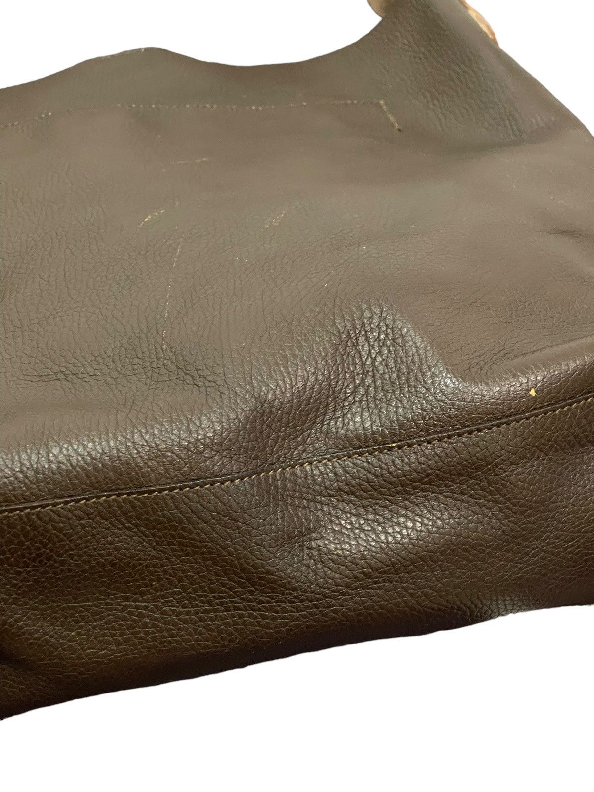 Genuine Leather Full Leather En Quete Italy Shoulder Bag 3🟩 Size ONE SIZE - 13 Thumbnail