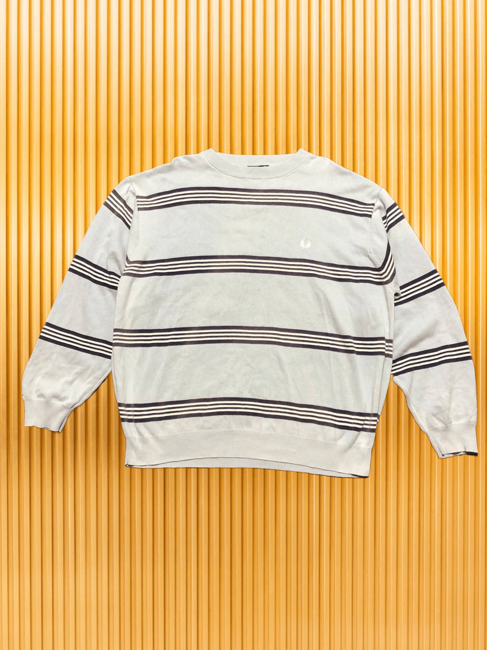 Fred Perry Vintage Fred Perry logo striped Sweaters size XL Size US XL / EU 56 / 4 - 1 Thumbnail