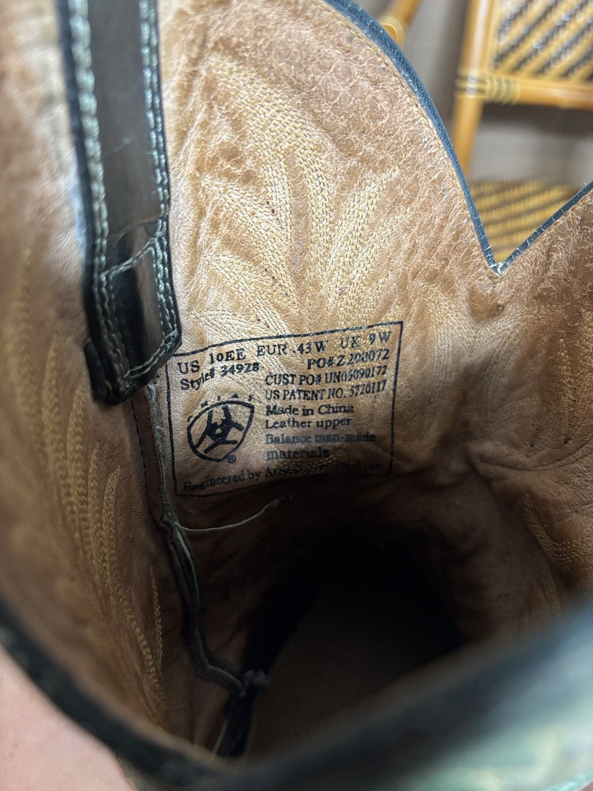 Ariat Ariat Heritage Stockman Cowboy Western Boots Size US 10 / EU 43 - 7 Thumbnail