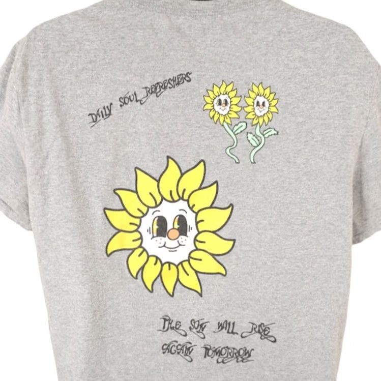 Sunflower Chemistry Sunflower T Shirt Mens Large Gray Crew Neck Short Sleeve Floral Sunflower Women? Not applicable Size US L / EU 52-54 / 3 - 2 Thumbnail