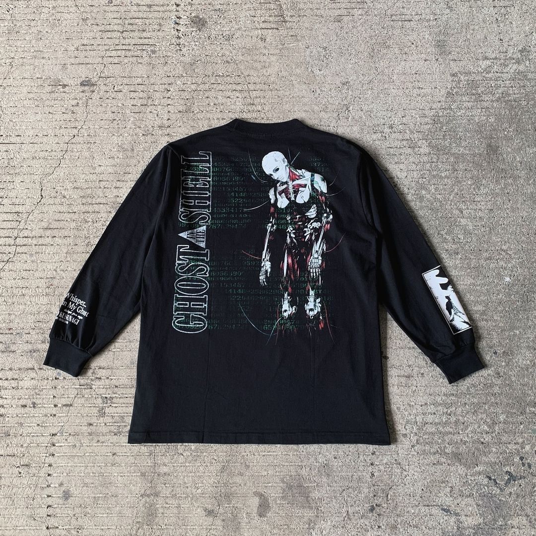 Japanese Brand × Vintage Ghost In The Shell Bootlegtees Size US XL / EU 56 / 4 - 2 Thumbnail