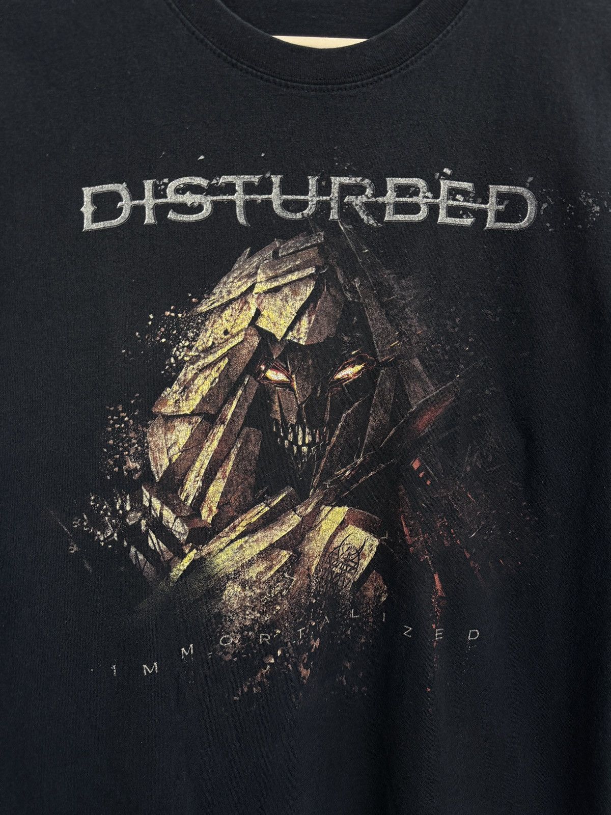 Band Tees × Vintage 💀 Disturbed Immortalized Metal Rock Band Tour 2017 T-shirt Size US M / EU 48-50 / 2 - 5 Thumbnail