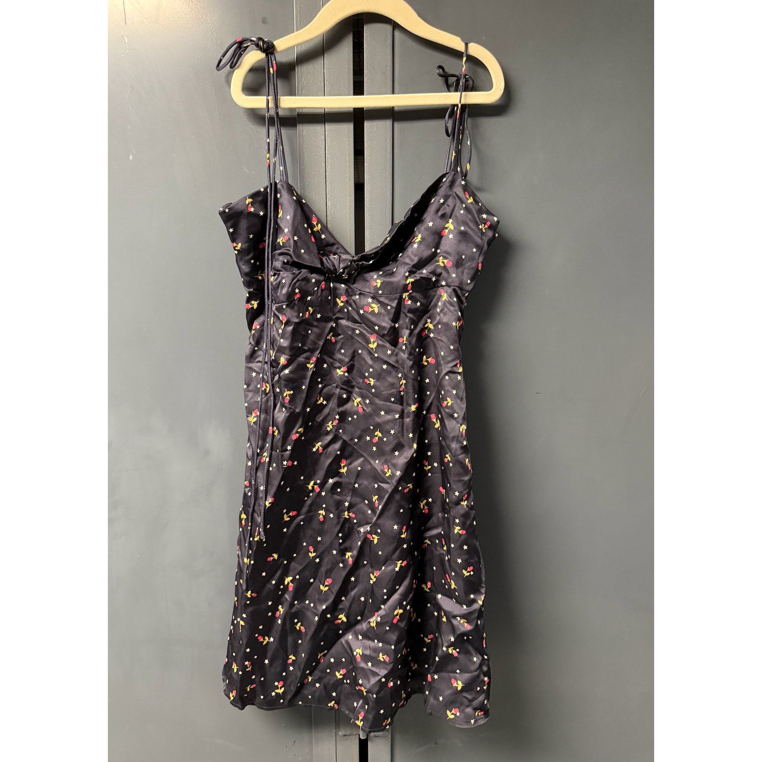 For Love & Lemons For Love and Lemons Mini Black Rose Star Dress- Small Size S / US 4 / IT 40 - 2 Thumbnail