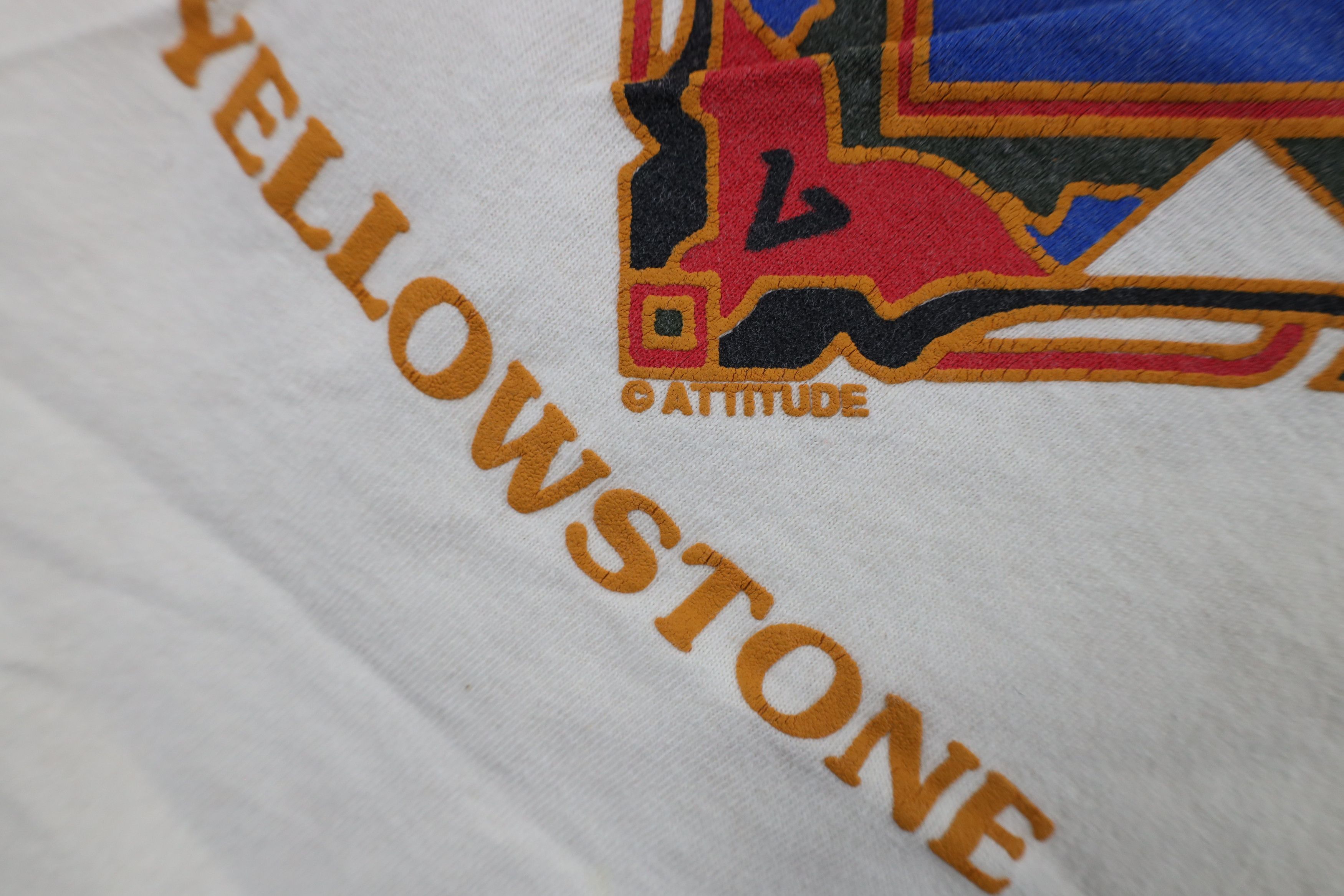 Vintage Vintage 90s Streetwear Come Yellowstone Park T-Shirt USA Size US XXL / EU 58 / 5 - 5 Thumbnail