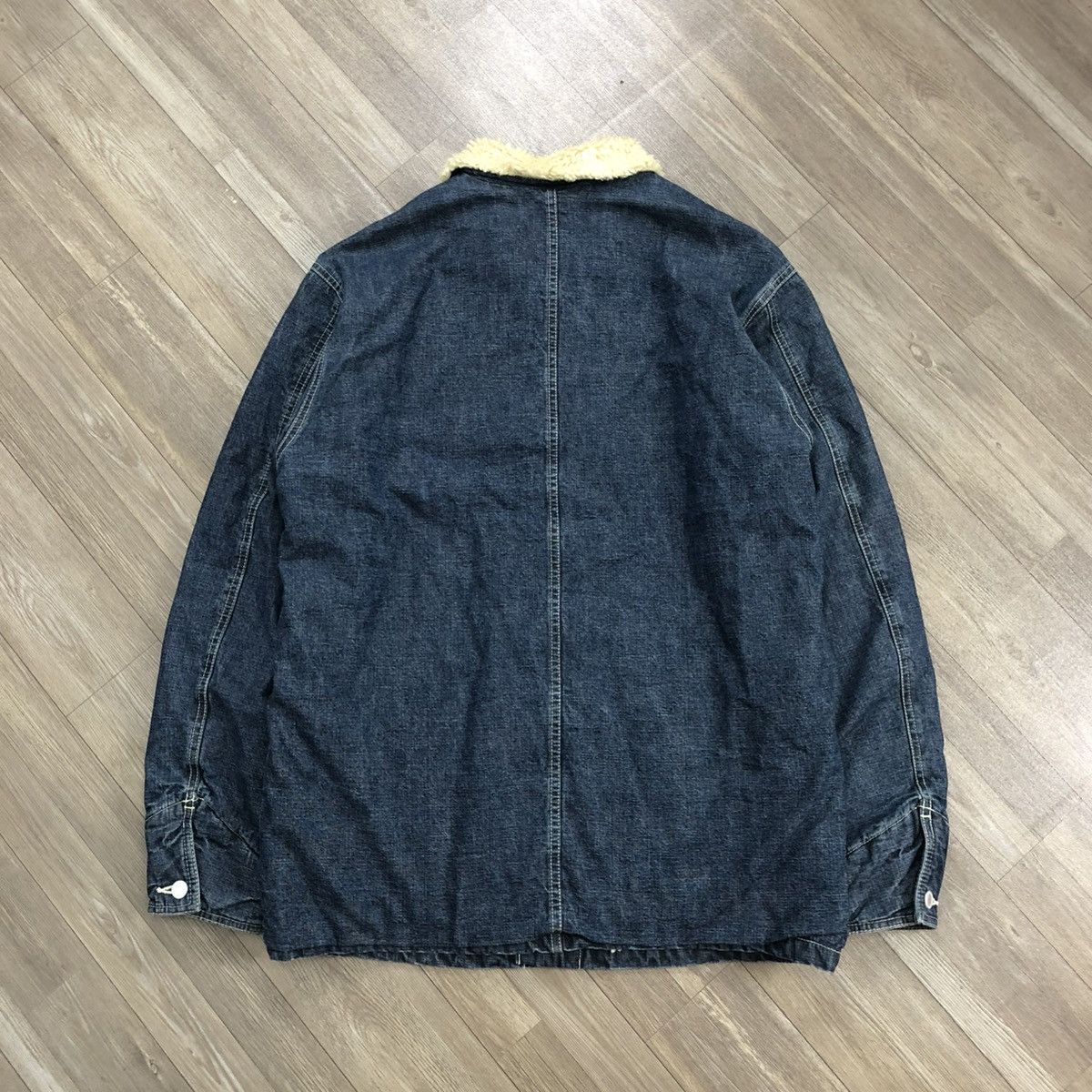 GOODENOUGH × Japanese Brand Vintage Goodenough Inner Sherpa Chore Jacket Size US L / EU 52-54 / 3 - 16 Thumbnail