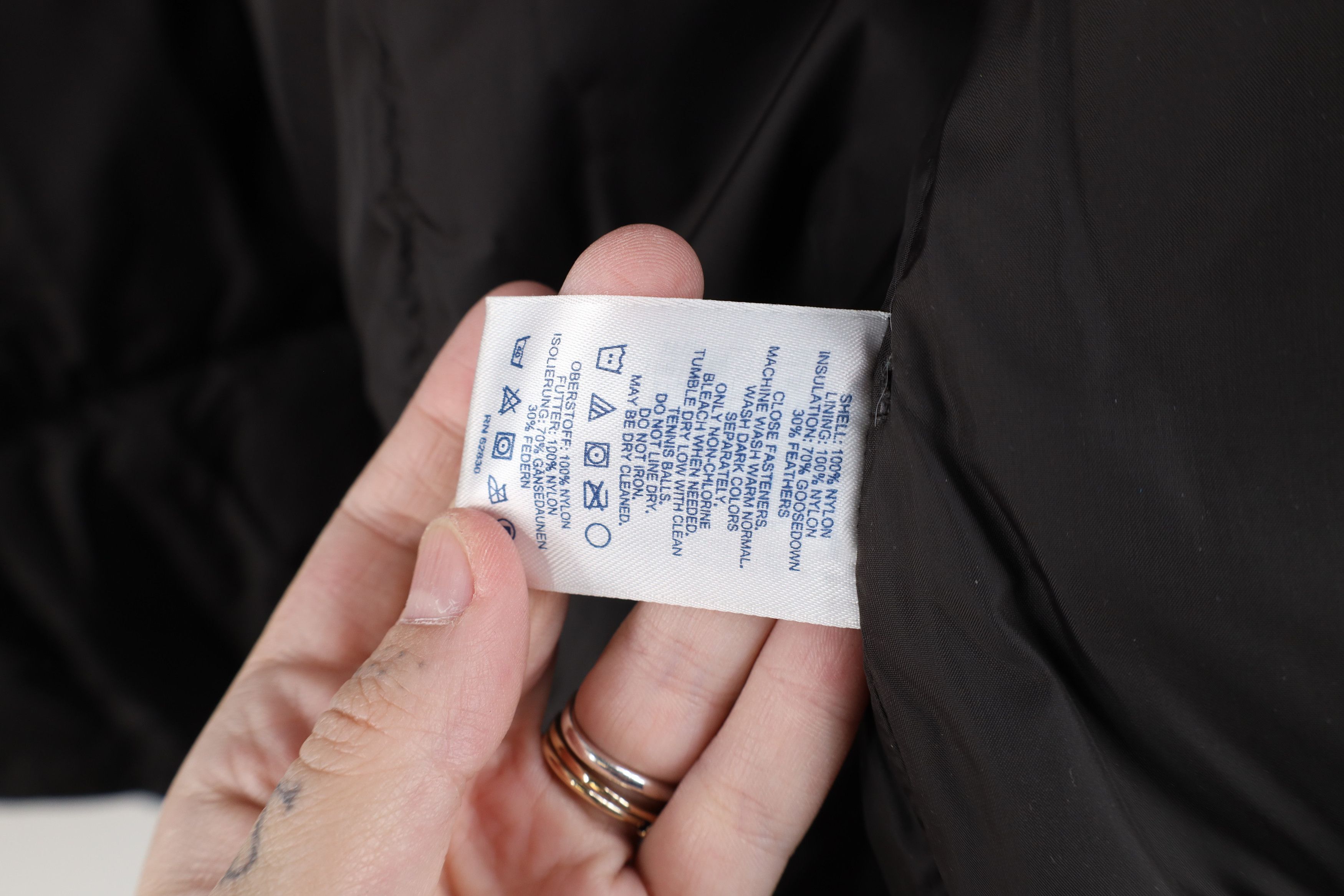 Lands' End Vintage Lands End Duck Down Puffer Vest Jacket Dark Brown Size S / US 4 / IT 40 - 10 Thumbnail