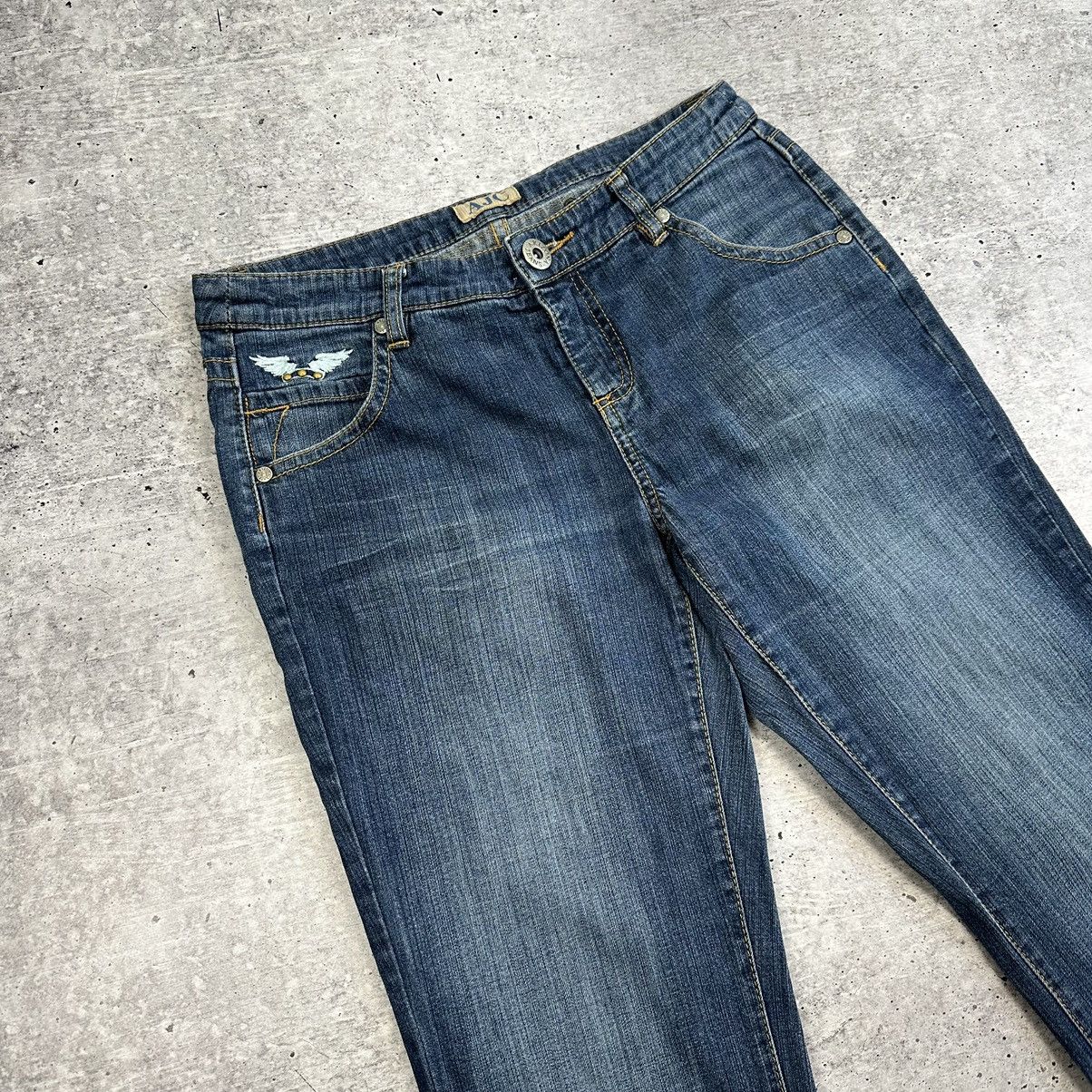 Japanese Brand × Vintage Vintage AJC Flared Jeans Blue Size UK 12 US 10 Size 30" / US 8 / IT 44 - 8 Thumbnail