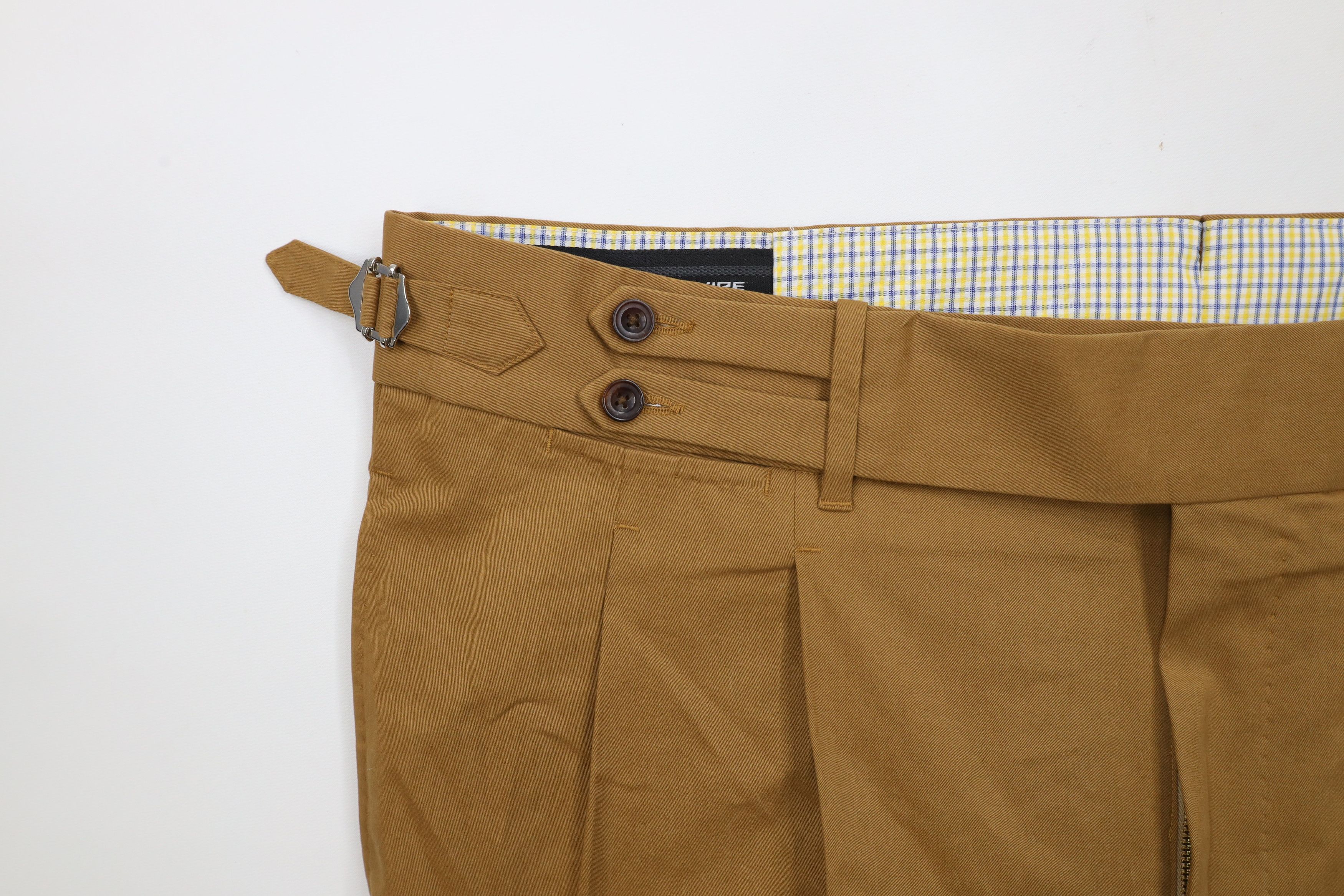 Luxire × Vintage Luxire Heavyweight Cuffed Side Buckle Chino Pants Trousers Size US 44 / EU 60 - 6 Thumbnail