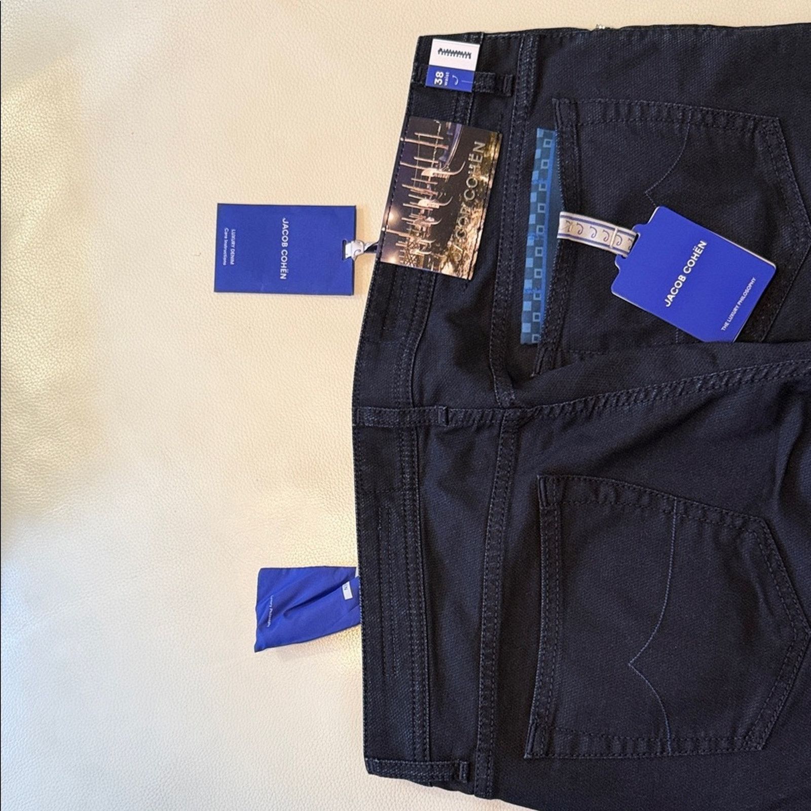 Jacob Cohen NWT Jacob Cohen Men's Deep Indigo Bard Jeans Size 38 Size US 38 / EU 54 - 12 Thumbnail