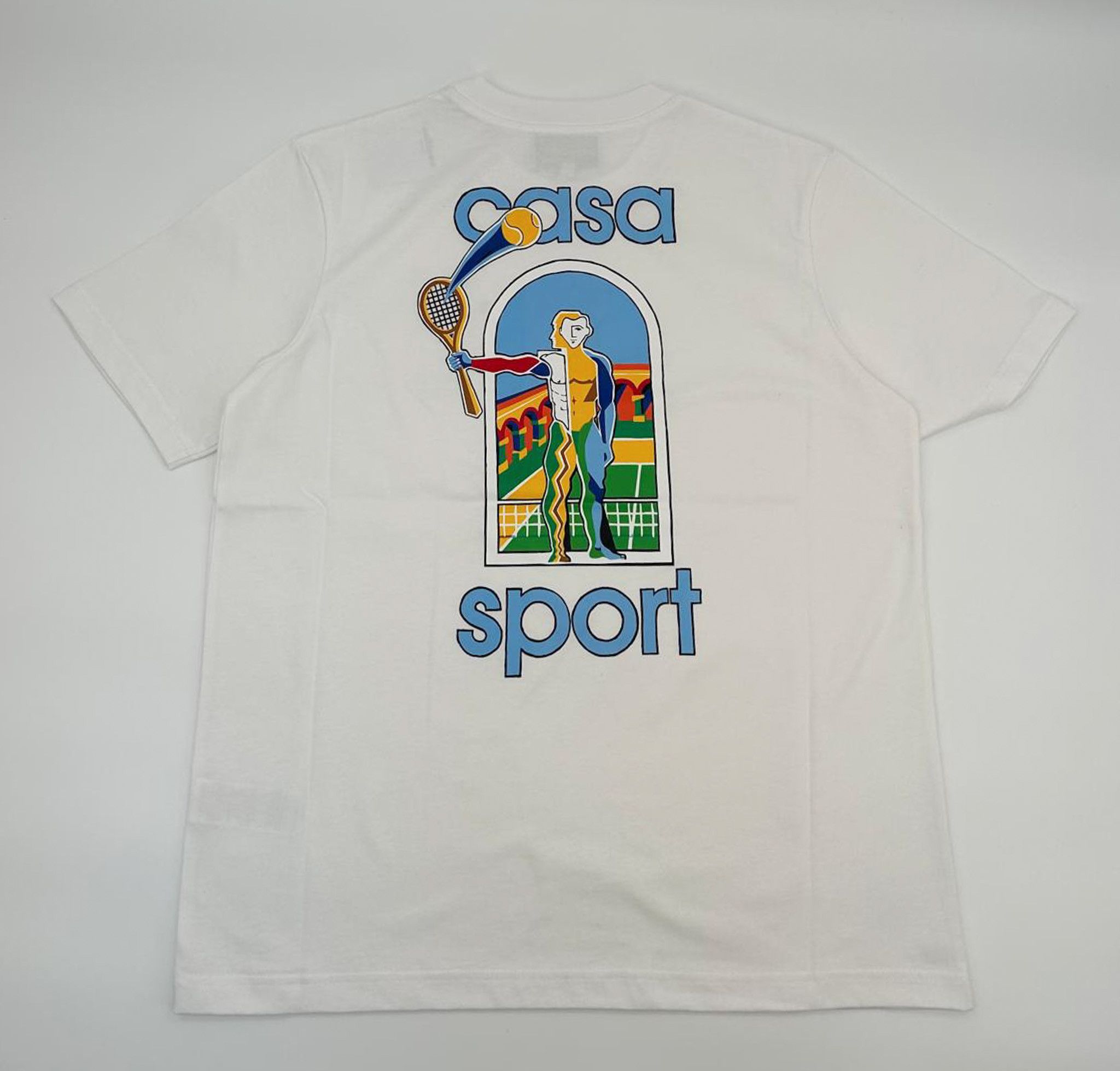 Casablanca Casablanca White Le Jeu Colore T-Shirt Size XXXL Size US XXL / EU 58 / 5 - 1 Thumbnail