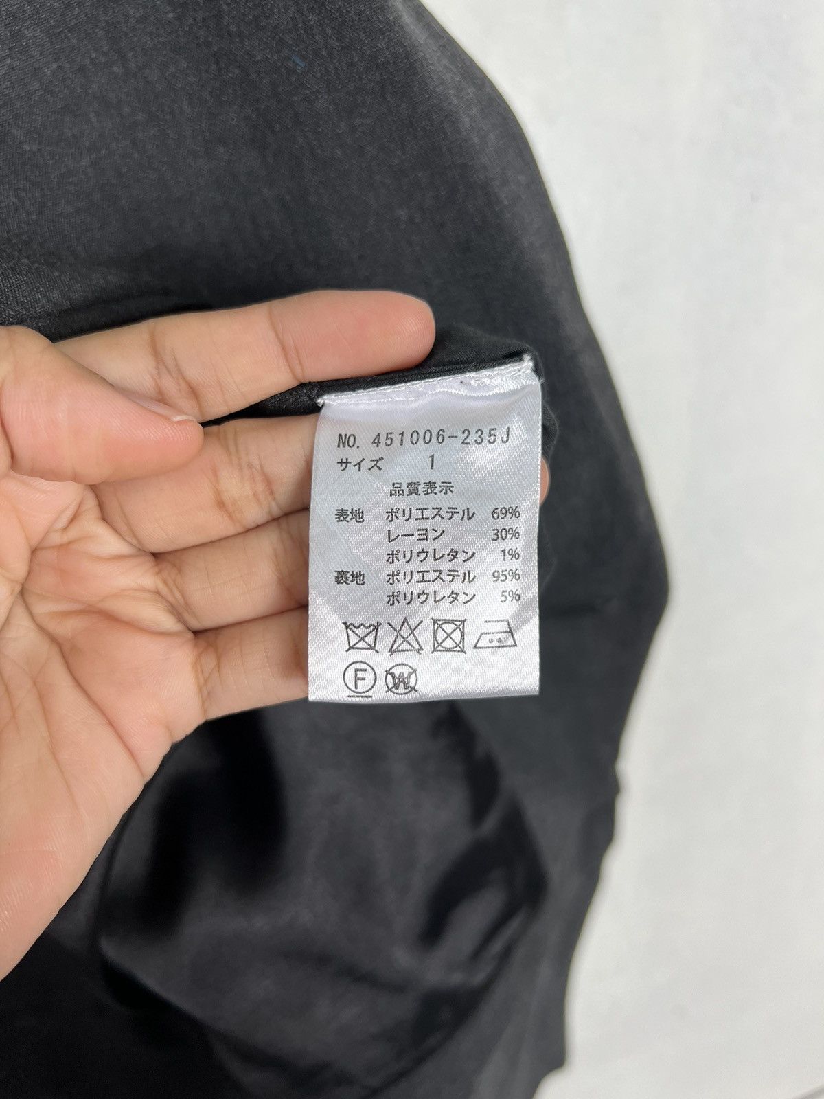 NO ID 🔥 NO ID BLACK ZIPPER POLY RAYON JACKET Size US S / EU 44-46 / 1 - 14 Thumbnail