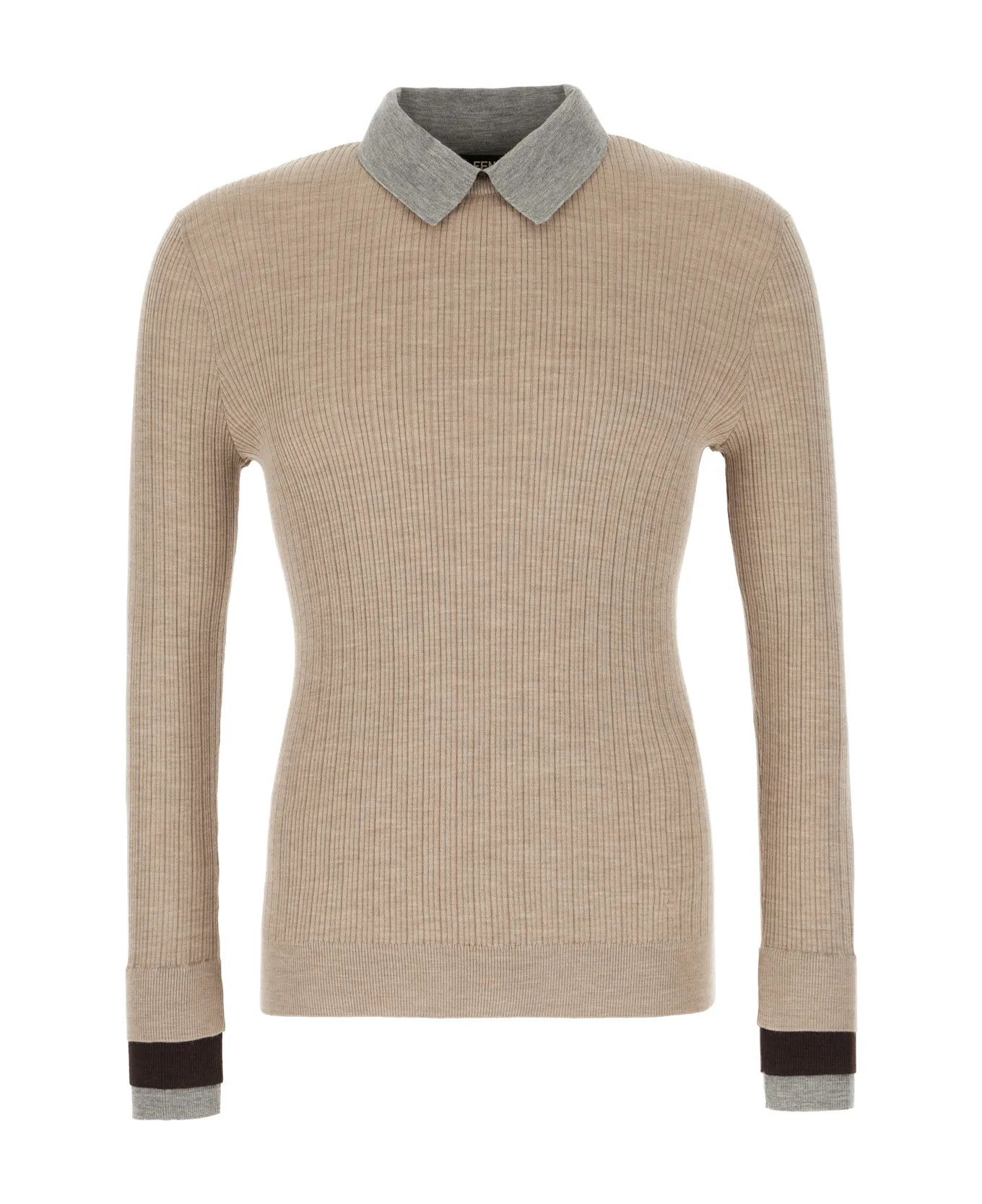 o1s1wg110226 Jumper in Beige