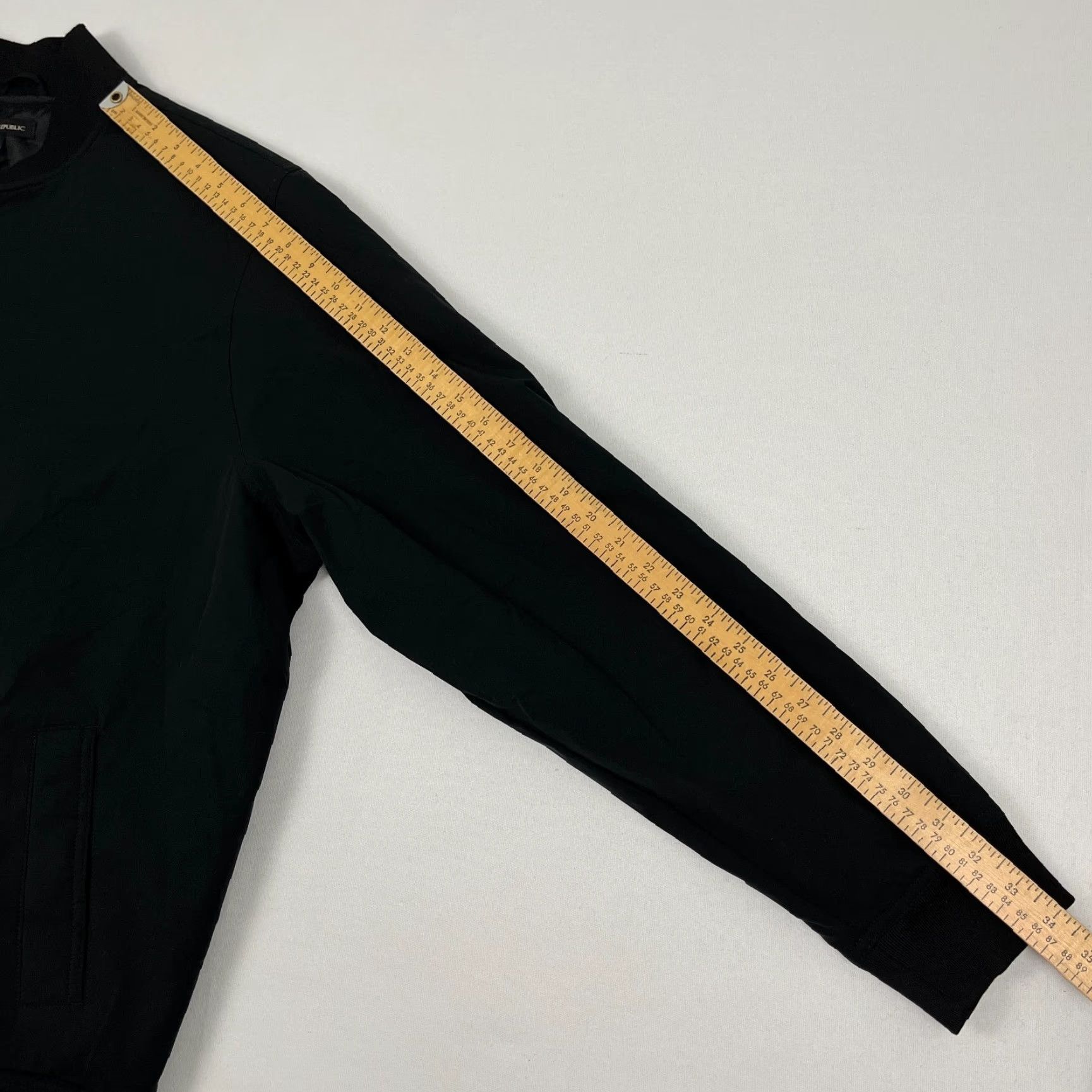 Banana Republic Banana Republic Bomber Jacket Mens 2XL Black Water Resistant Full Zip Lined NEW Size US XXL / EU 58 / 5 - 6 Thumbnail