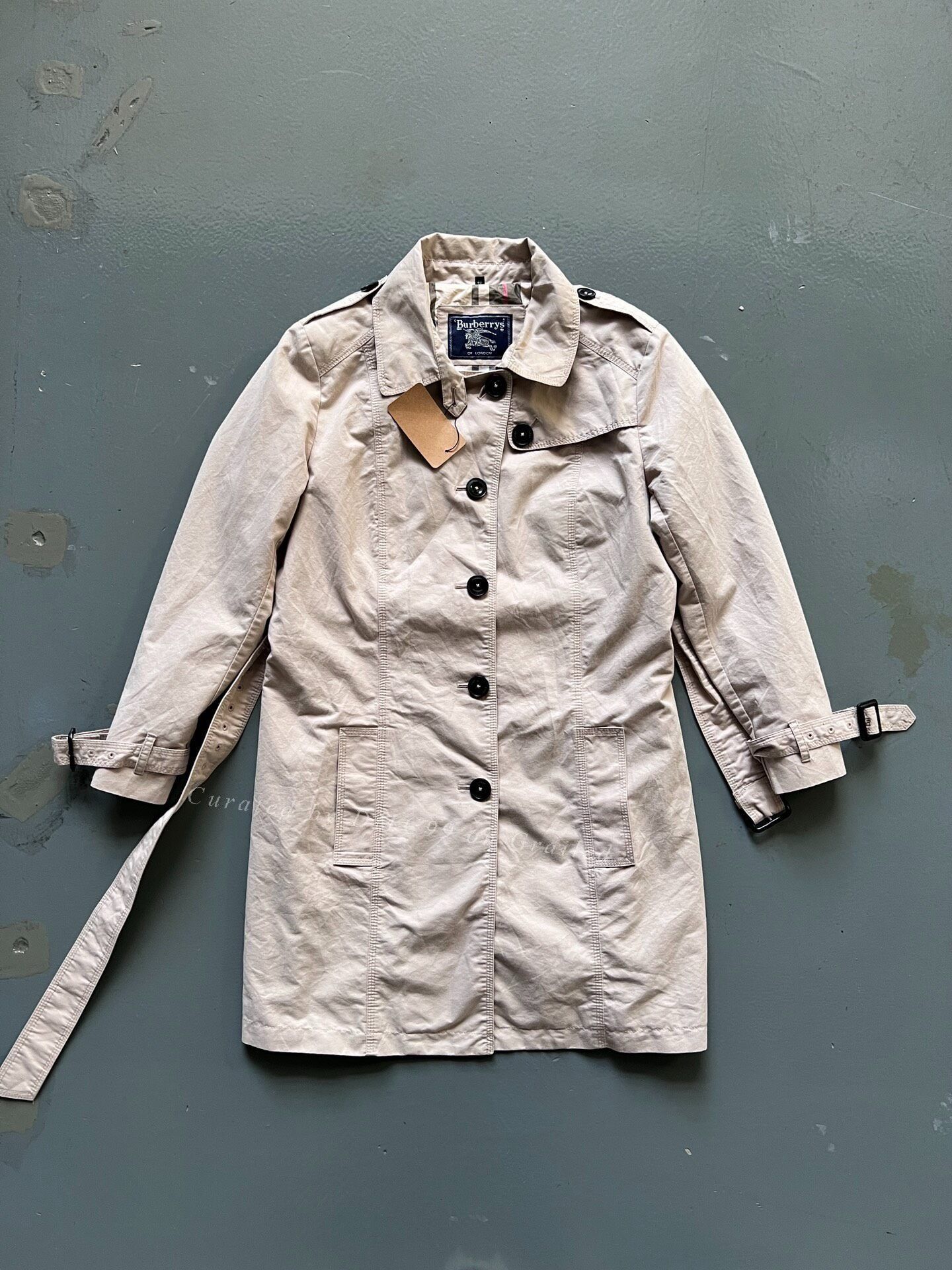 Vintage Vintage Burberry Trench Coat Size US XL / EU 56 / 4 - 1 Thumbnail
