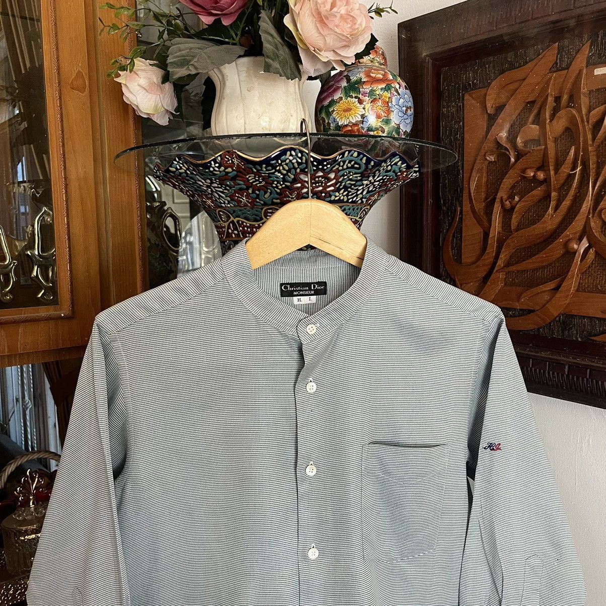 Dior Hedi Slimane - Christian Dior Monsieur Sanghai Shirt Size US L / EU 52-54 / 3 - 3 Thumbnail