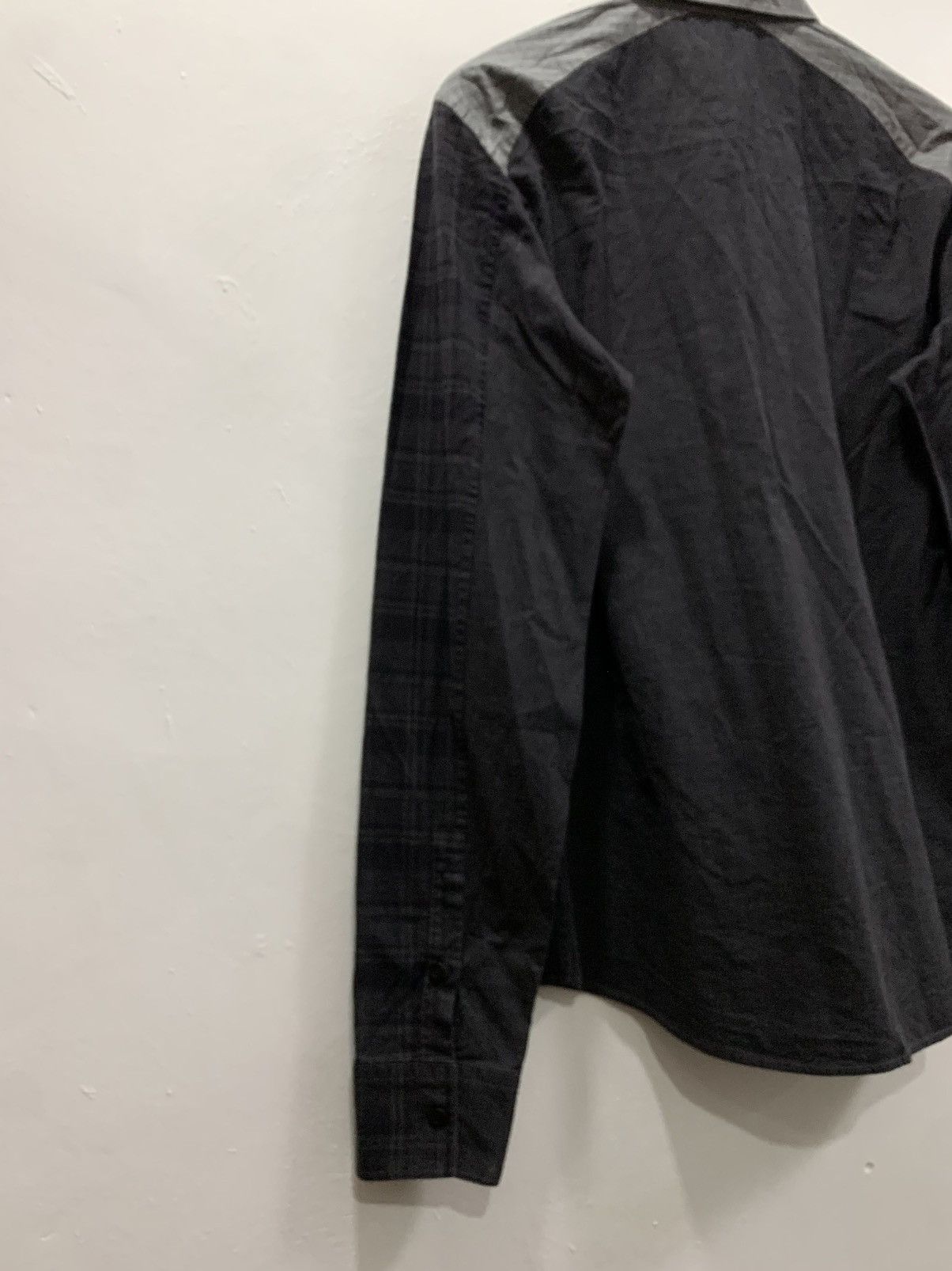 Wooyoungmi WOOYOUNGMI TRI-TONE - COLOR BLOCK BUTTON-UP L/S SHIRT Size US M / EU 48-50 / 2 - 7 Thumbnail