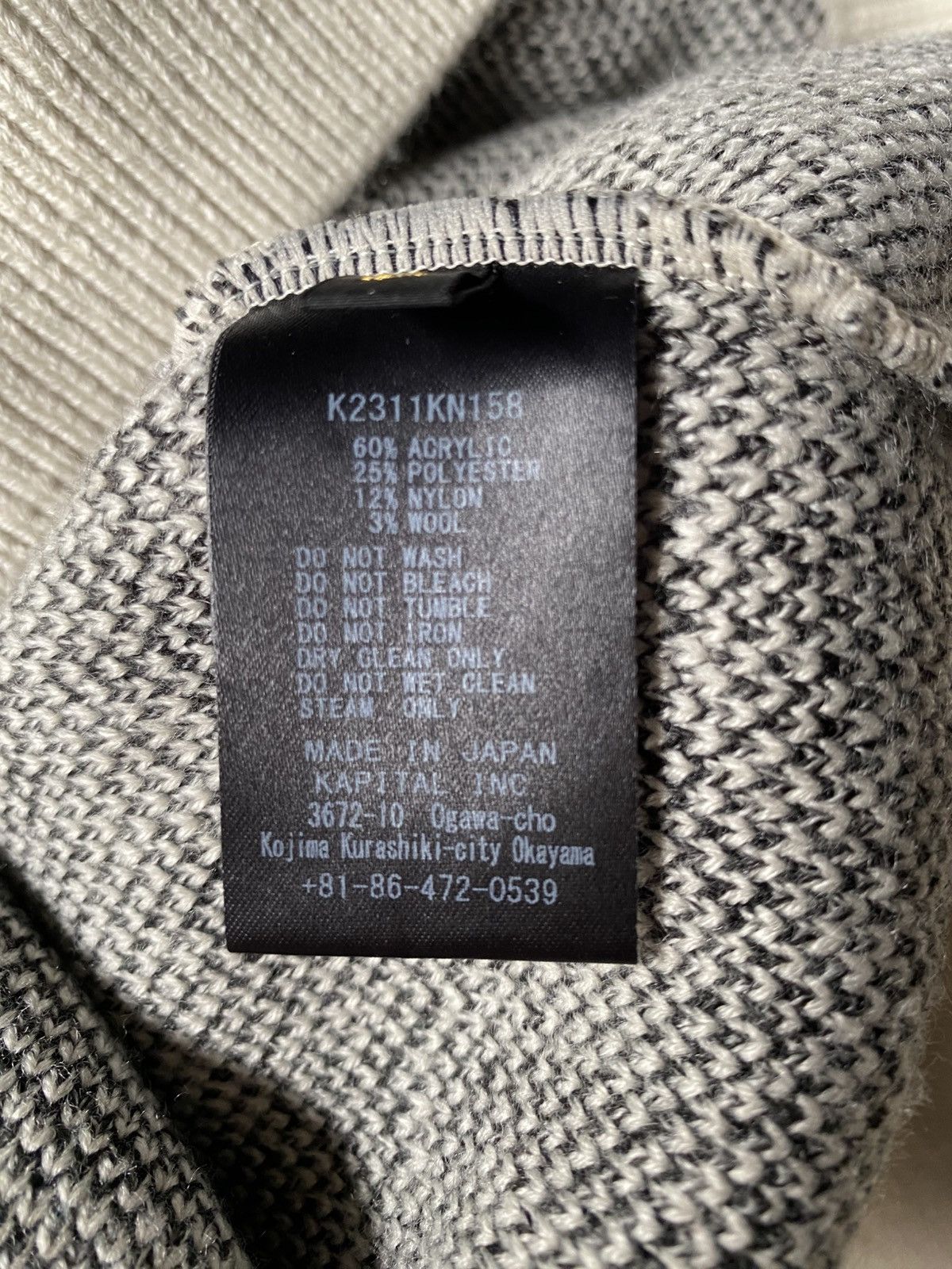 Kapital Kountry Kapital Kountry News 8G Knit Sweater Size US M / EU 48-50 / 2 - 9 Thumbnail
