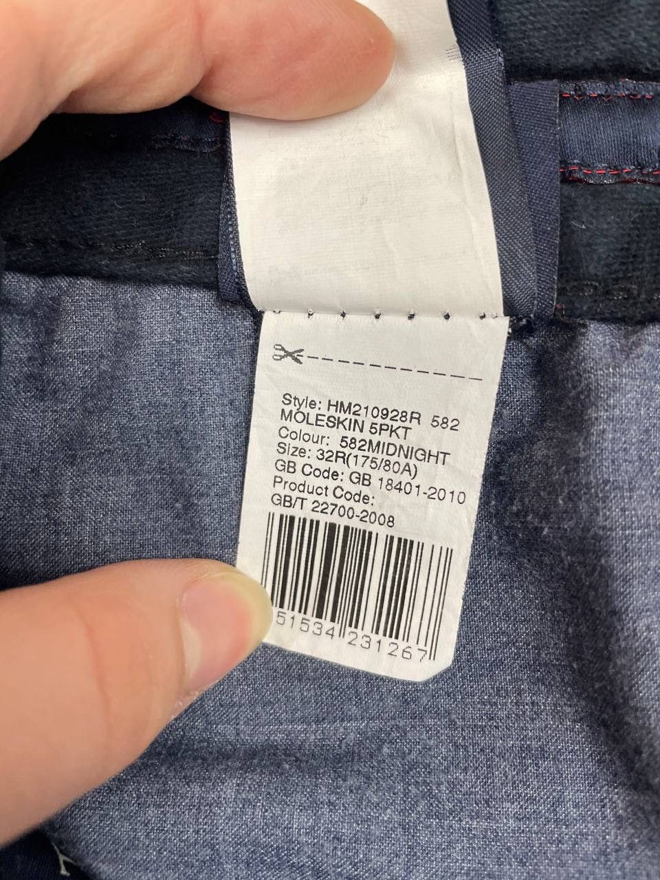 Hackett Hackett London Men Regular Fit Jeans Denim Navy Size W32 Size US 32 / EU 48 - 7 Thumbnail