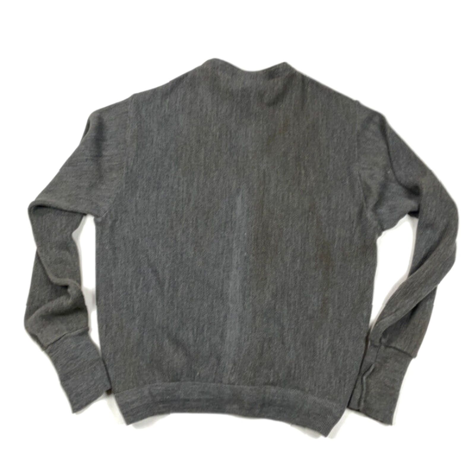Etro VINTAGE Puritan Men's XL Gray Knit Cardigan Sweater 80s 90s Retro Hipster Casual Size US XL / EU 56 / 4 - 2 Thumbnail