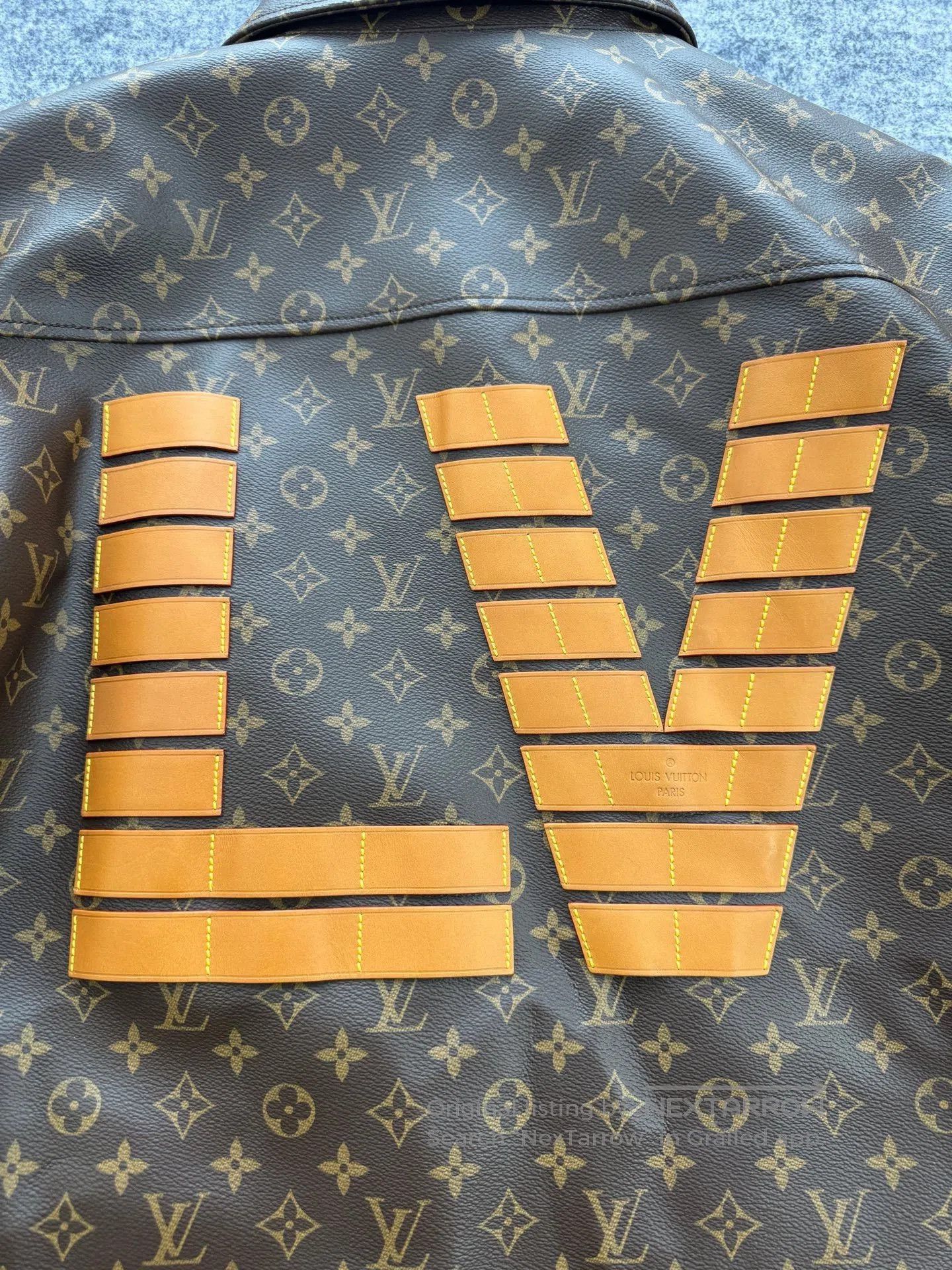 Louis Vuitton Louis Vuitton Nigo2 All-Over Print Leather Jacket. Size US L / EU 52-54 / 3 - 4 Thumbnail