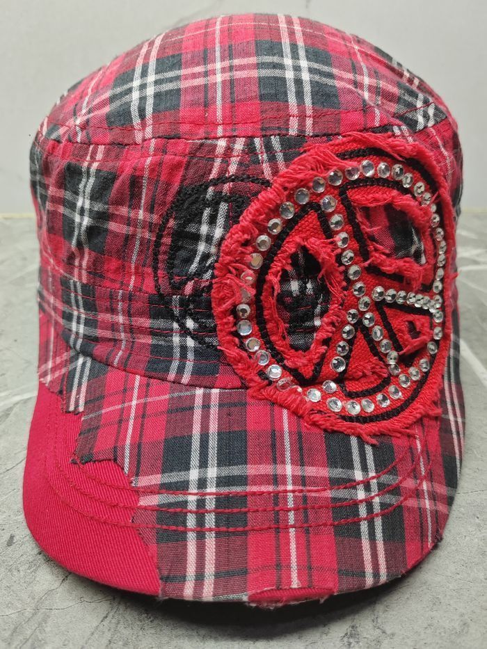 If Six Was Nine Vintage Peace Cadet Distressed Style Cap Hat Size ONE SIZE - 3 Thumbnail