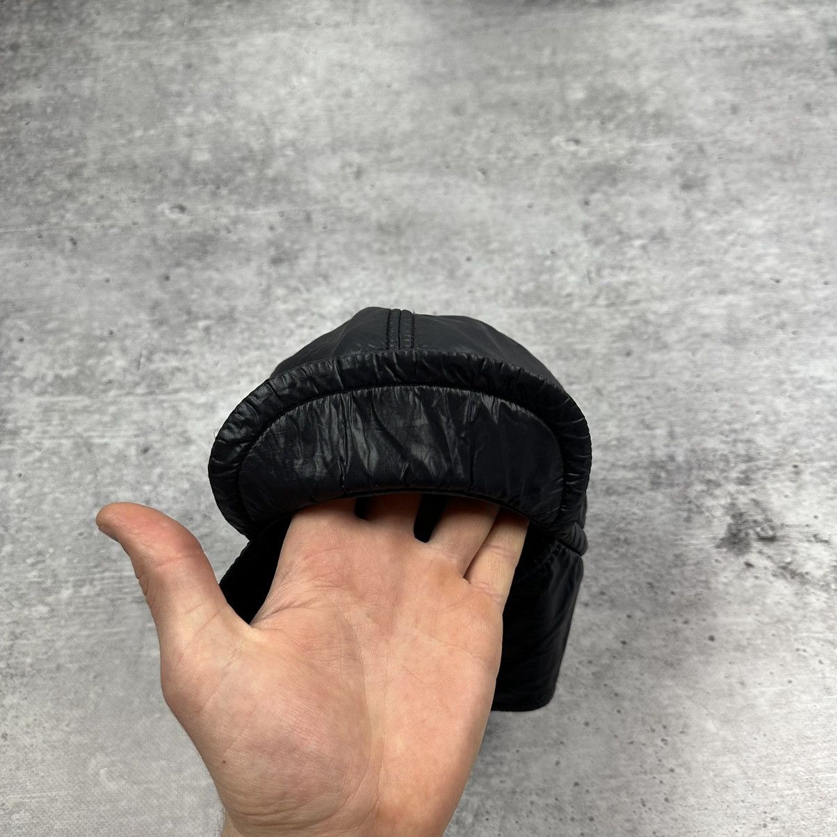 Moncler Moncler Ear Hat Cap Winter Blue Size 54 XS-S Size ONE SIZE - 7 Thumbnail