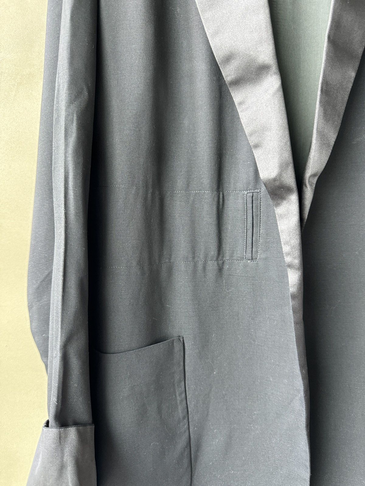 Maison Margiela Early Martin Margiela LINE 1 Viscose Wool Silk Black Blazer Size XS / US 0-2 / IT 36-38 - 13 Thumbnail