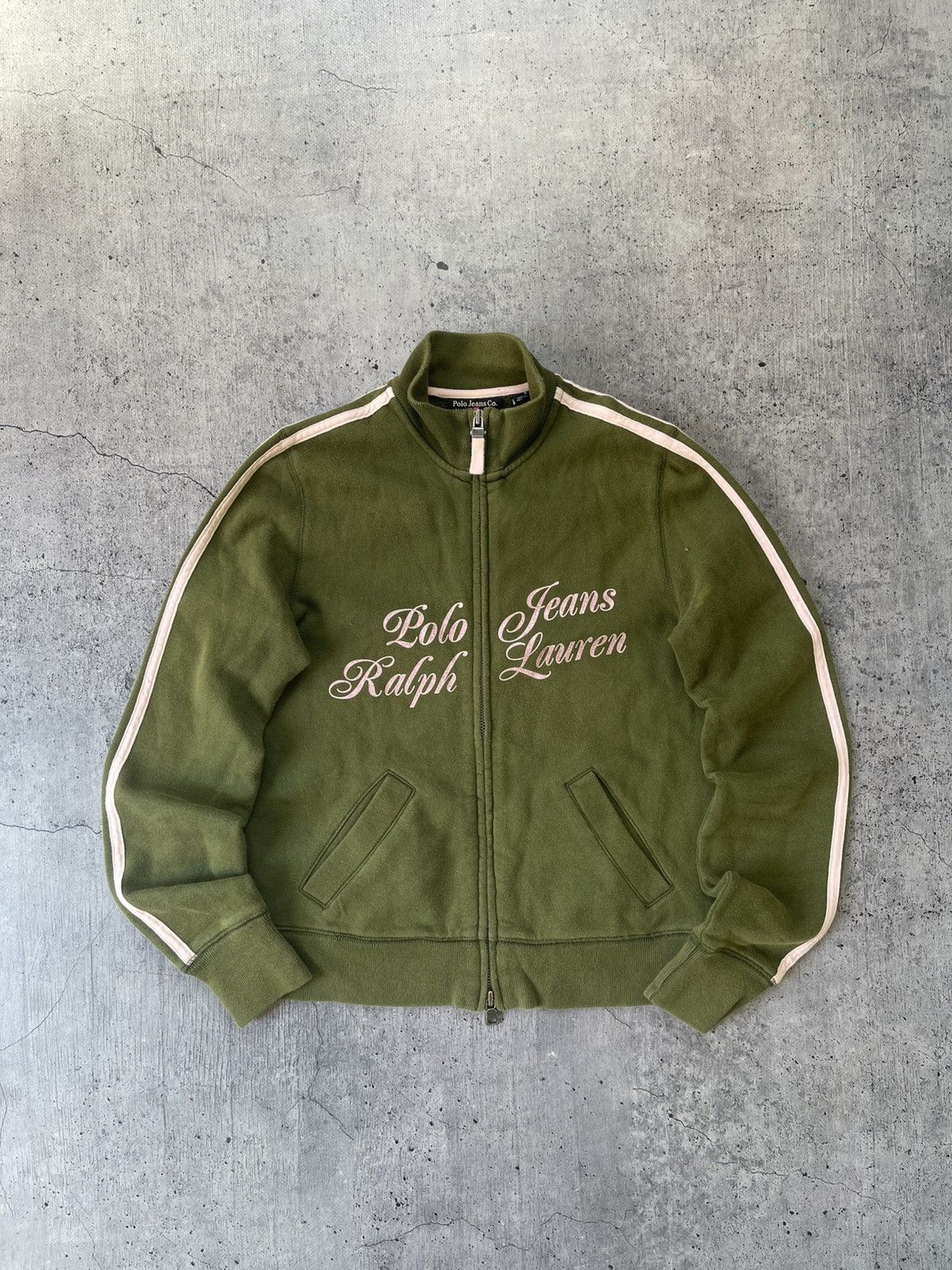 If Six Was Nine × Polo Ralph Lauren Y2K Polo Jeans Ralph Lauren Zip Up Pullover Big Logo Size S / US 4 / IT 40 - 1 Thumbnail