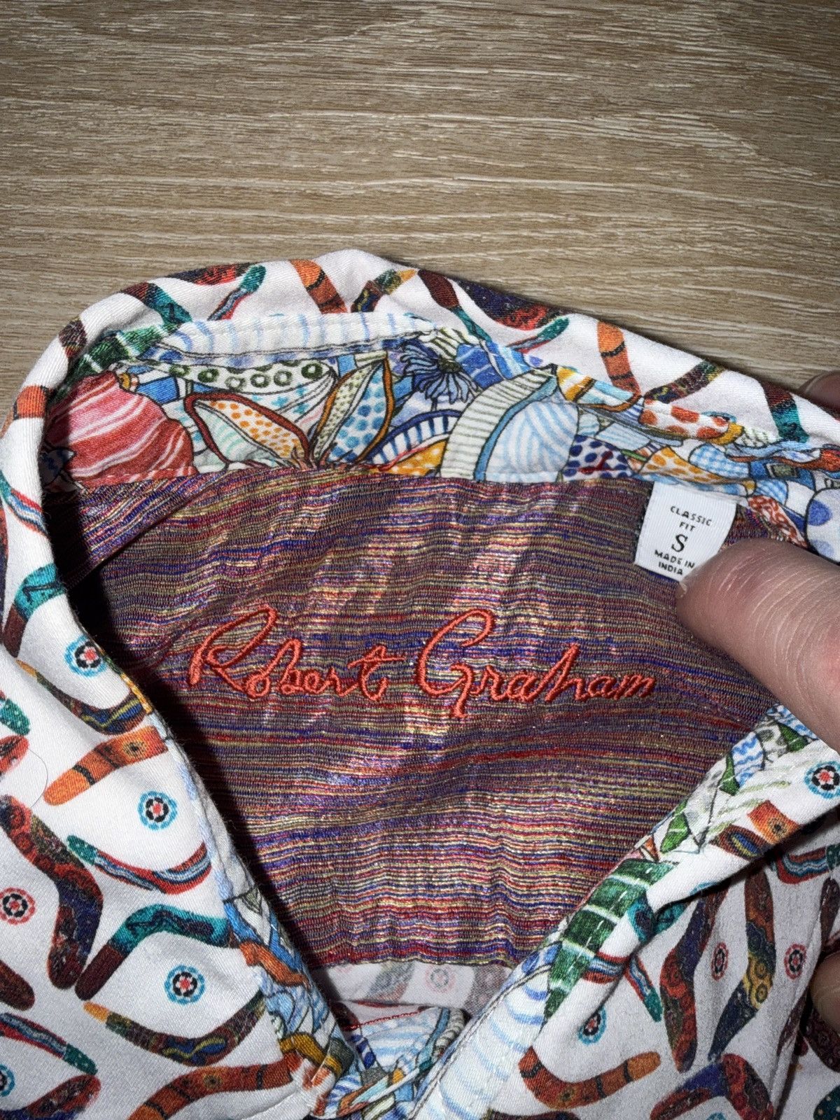 Robert Graham Robert Graham Boomerang Short Sleeve Button Up Shirt Size US S / EU 44-46 / 1 - 5 Thumbnail