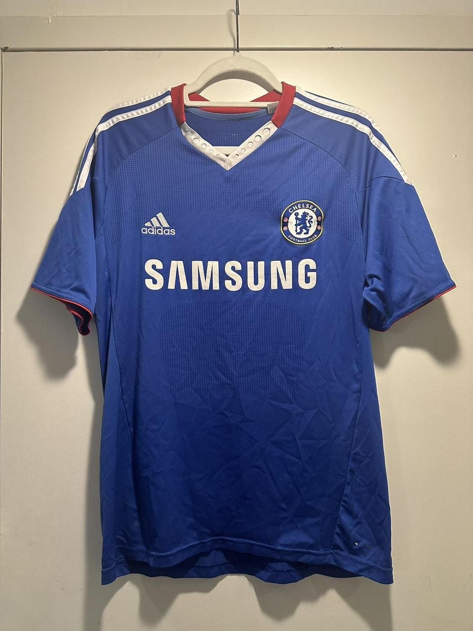 Adidas Drogba #11 Chelsea 2010/11 Medium Home Kit Size US M / EU 48-50 / 2 - 2 Thumbnail