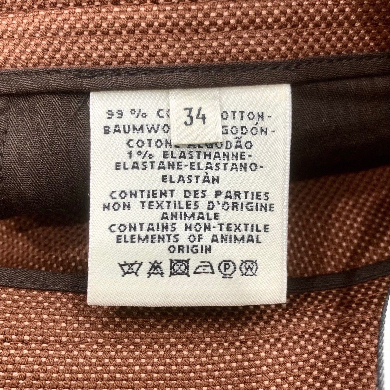 Hermes Hermès Rust Orange Mid-Rise Casual Trousers (Size 34) Size US 34 / EU 50 - 2 Thumbnail