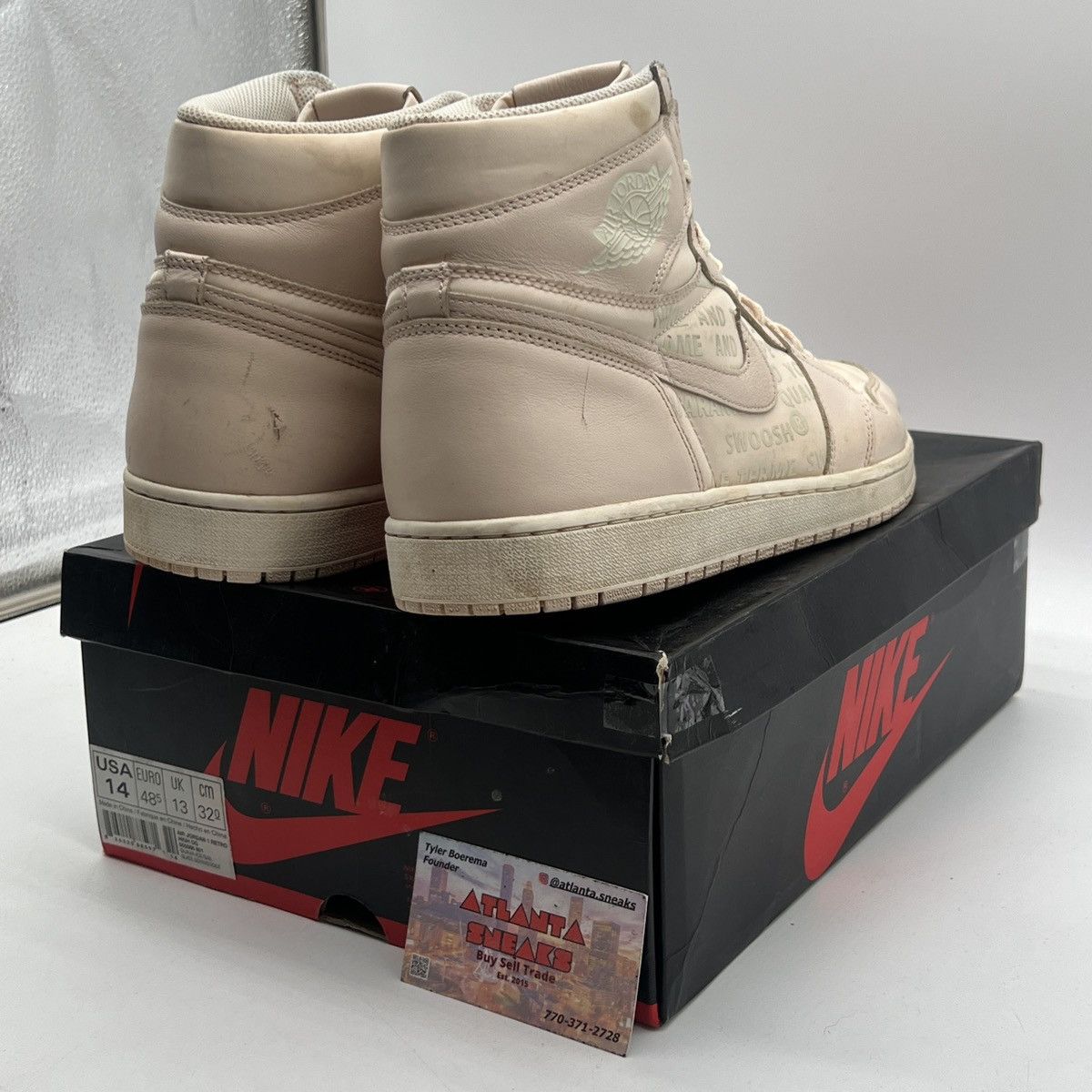 Nike Air Jordan 1 high guava ice Size US 14 / EU 47 - 5 Thumbnail