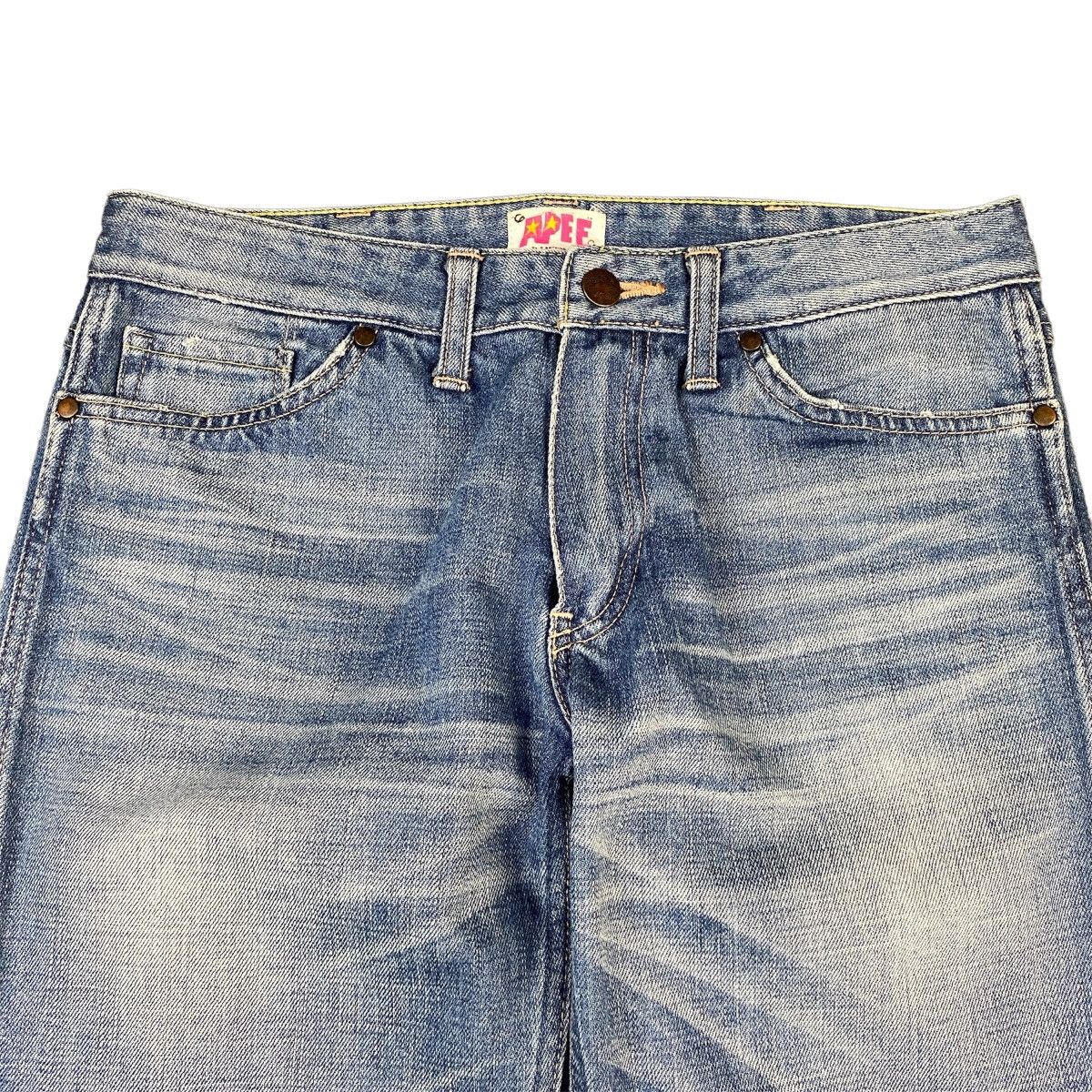 Bape AAPE Baby Milo Denim Size 30" / US 8 / IT 44 - 4 Thumbnail