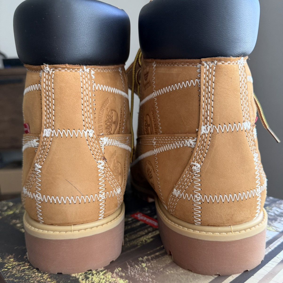 Supreme × Timberland Supreme FW25 Timberland 6” Premium Waterproof Boot Wheat 10 Size US 10 / EU 43 - 5 Thumbnail
