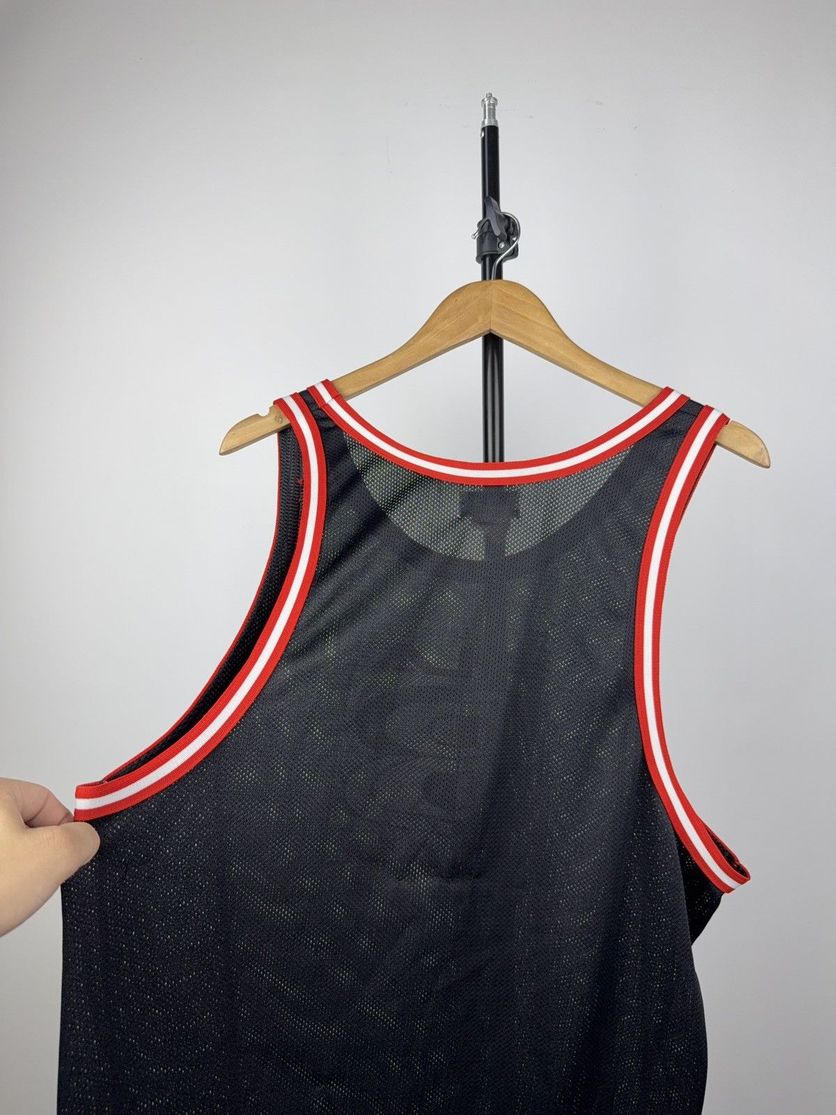 Fila × Vintage Vintage FILA B-Ball Mesh Jersey Tank Made in Hong Kong Size US L / EU 52-54 / 3 - 8 Thumbnail