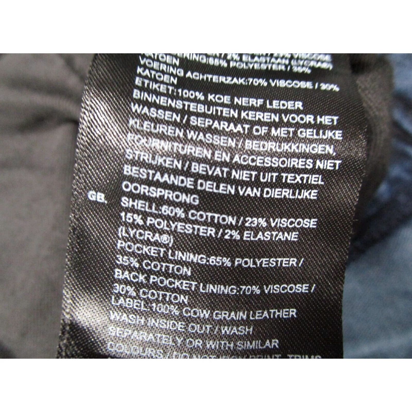 G-Star G-Star Womens High Skinny Jeans 33W Blue Motorcycle Theme Size 24" / US 00 / IT 34 - 6 Thumbnail