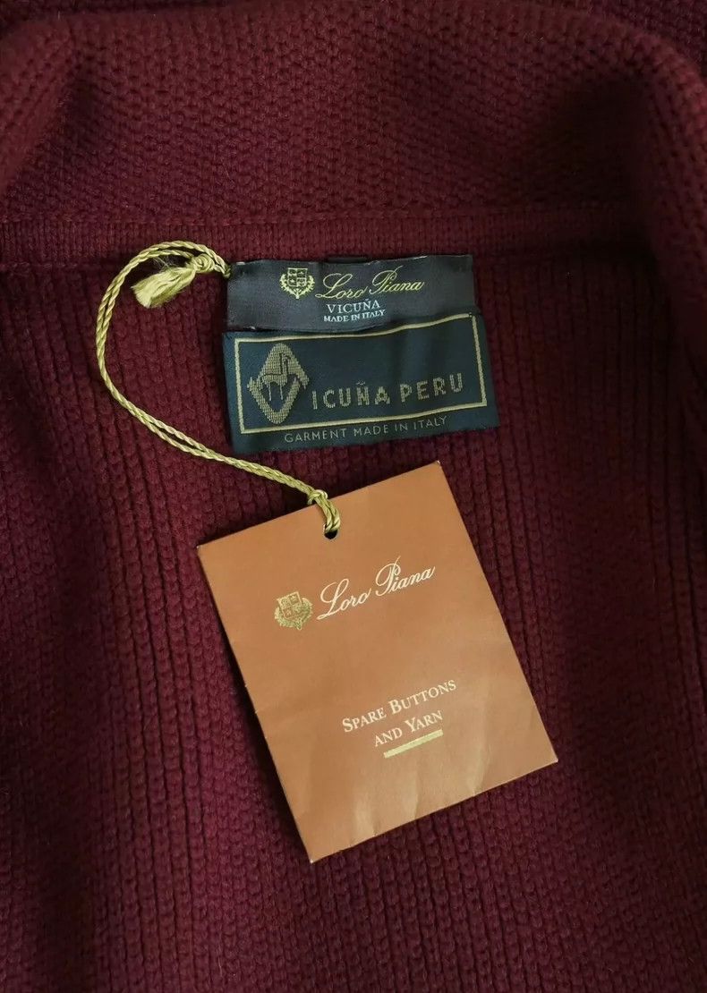 Loro Piana LORO PIANA Luo Ma velvet knit coat Size US M / EU 48-50 / 2 - 7 Thumbnail