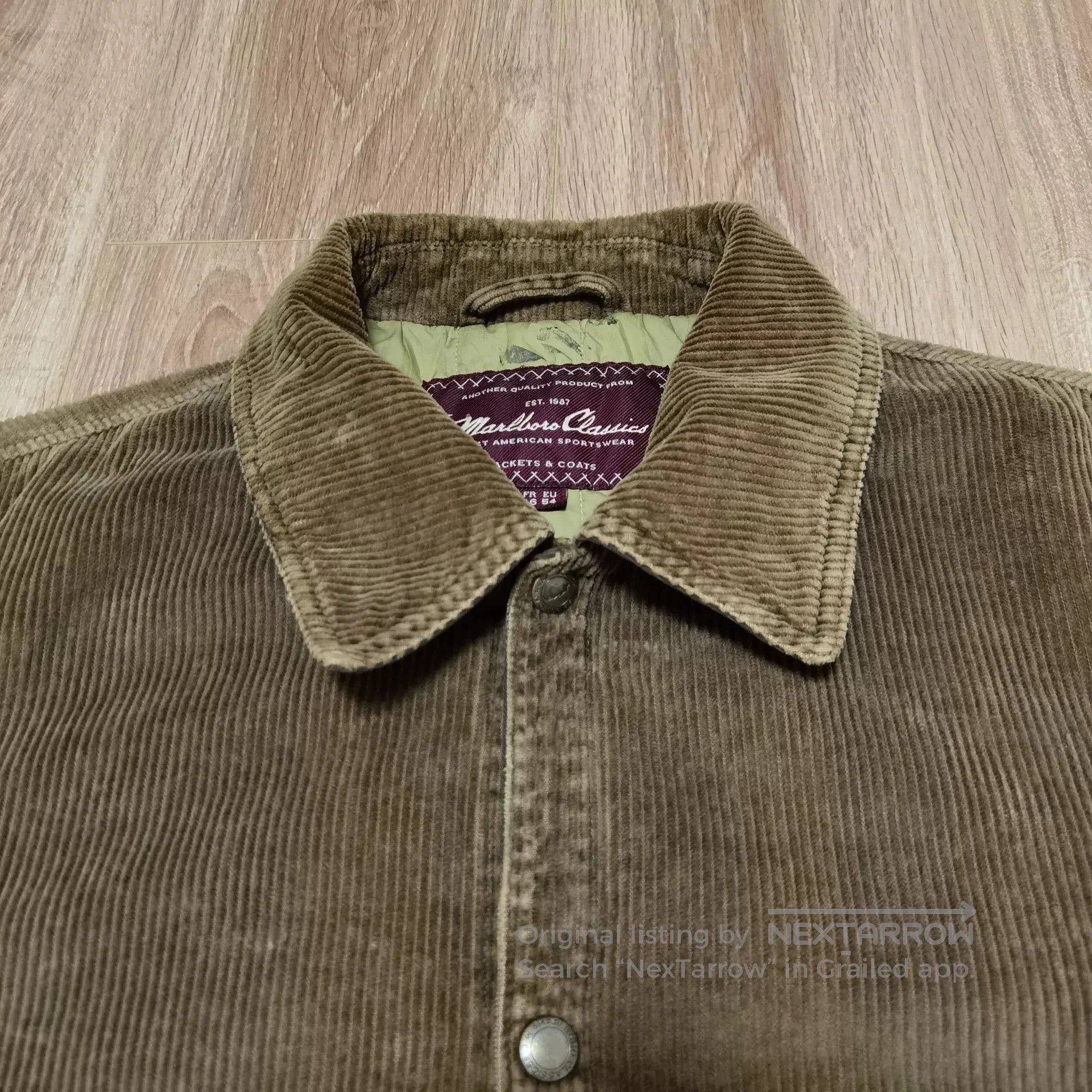 Marlboro Classics Marlboro Classics Corduroy Jacket. Size US L / EU 52-54 / 3 - 3 Thumbnail