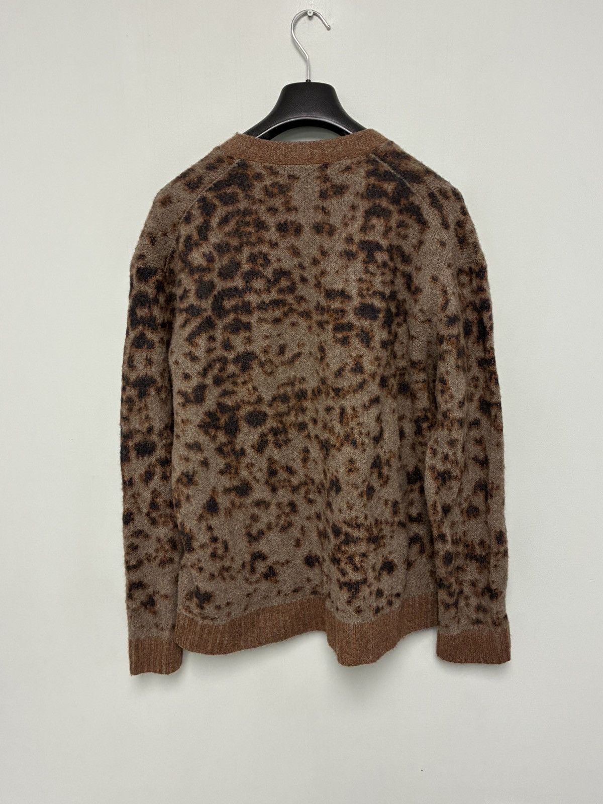 John Varvatos Jacquard leopard cardigan. Large Size US L / EU 52-54 / 3 - 10 Thumbnail