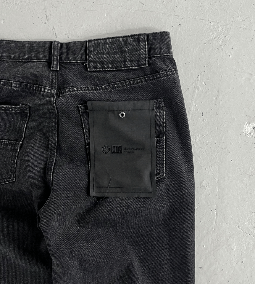 Levi's MPa 6-POCKET DENIM PANTS (BLACK) , PLASTICPRODUCT Size US 32 / EU 48 - 4 Thumbnail