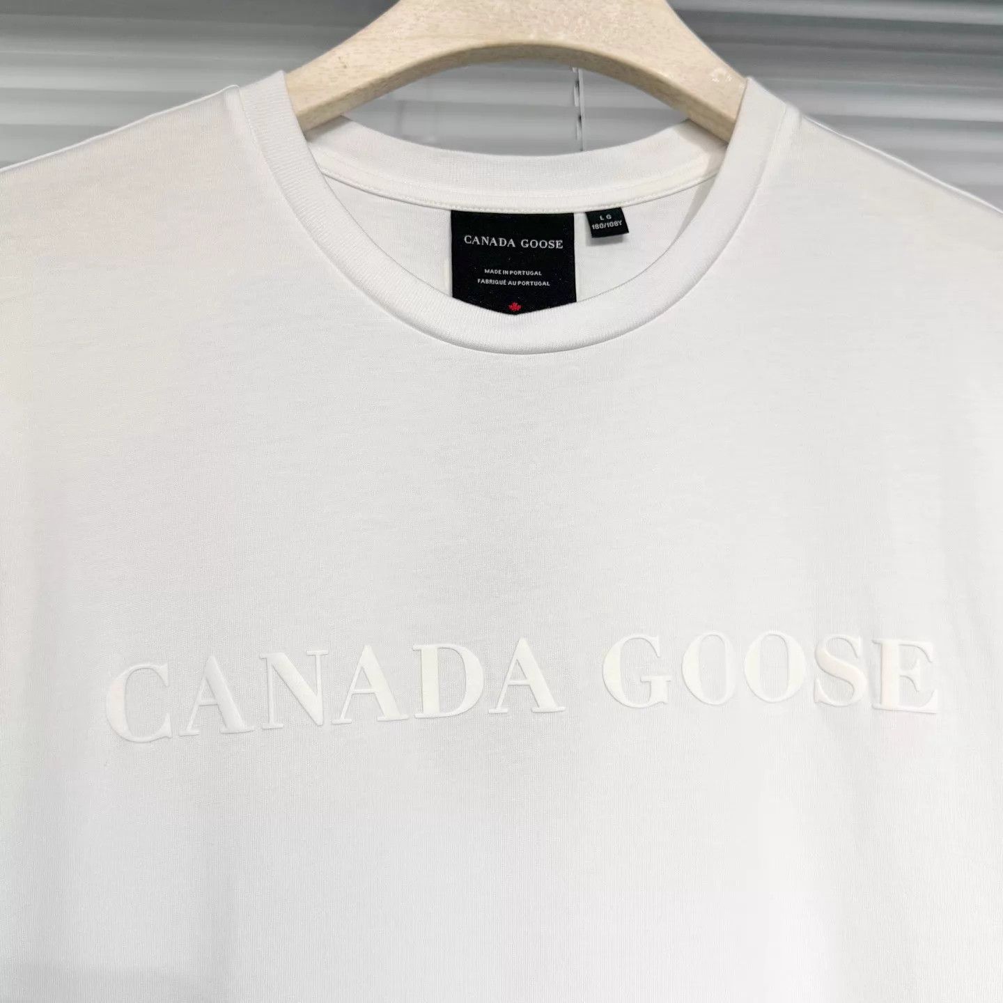 Canada Goose Canada Goose White SS25 Logo Print T-shirt L Size US L / EU 52-54 / 3 - 5 Thumbnail