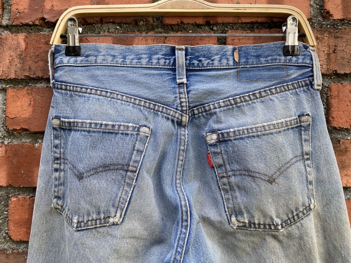 Levi's Vintage Clothing W29x28 Vintage levi's 501 distressed ripped redline #524 Size US 29 - 7 Thumbnail