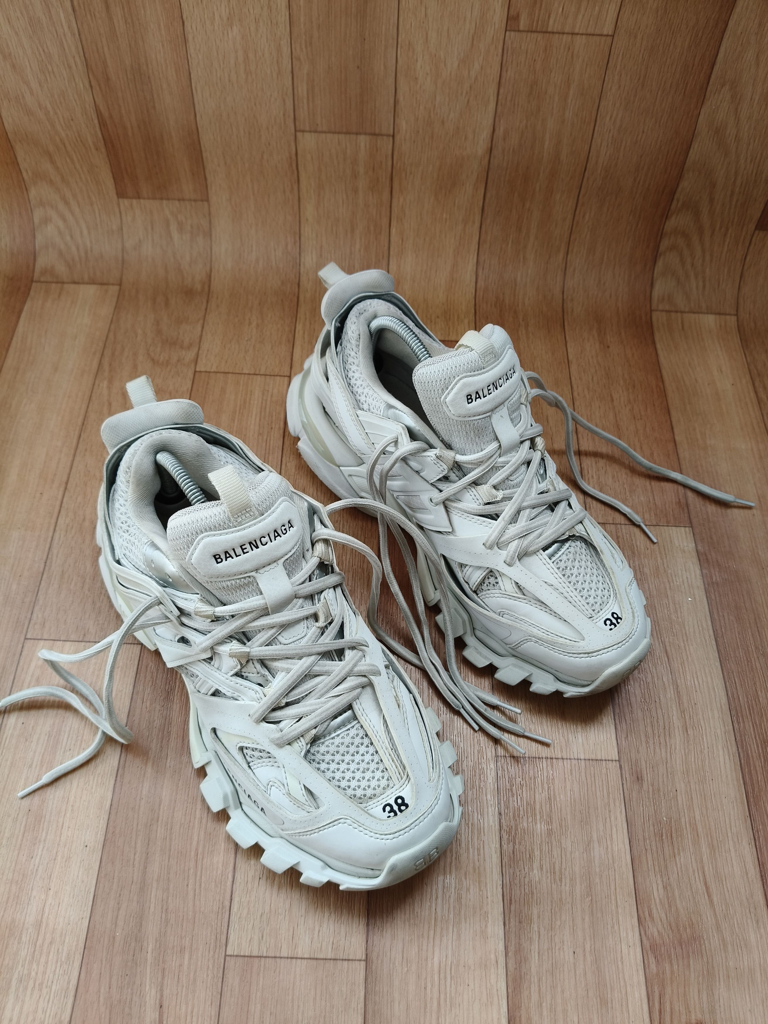 Balenciaga BALENCIAGA TRACK WHITE Size US 8 / IT 38 - 12 Thumbnail