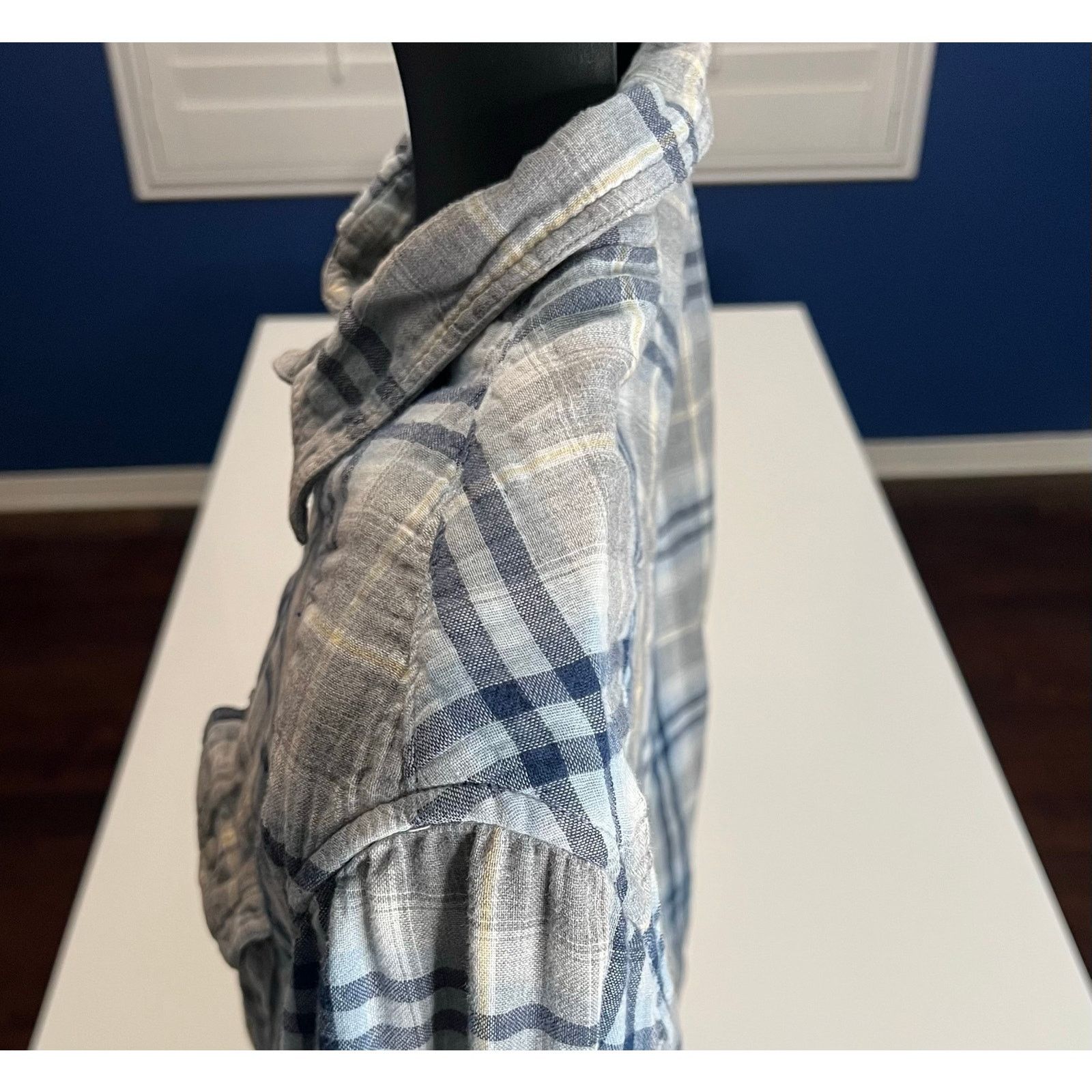 Lucky Brand Lucky Brand Classic Fit Western Pearl Snap Shirt Large Plaid Size US L / EU 52-54 / 3 - 5 Thumbnail