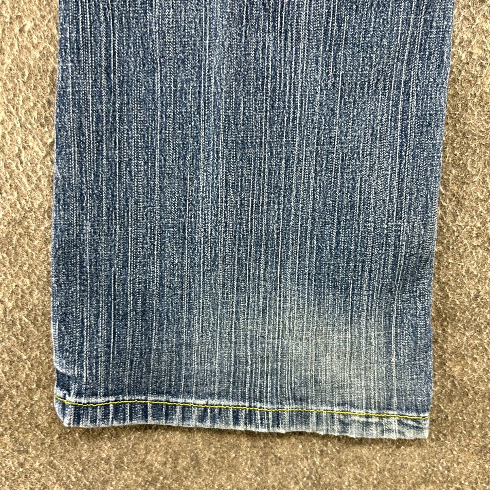 Vintage VINTAGE Mudd Jeans Juniors 7 Blue Bootcut Medium Wash Stretch Low Rise 90s Womens Jeans Size 28" / US 6 / IT 42 - 4 Thumbnail