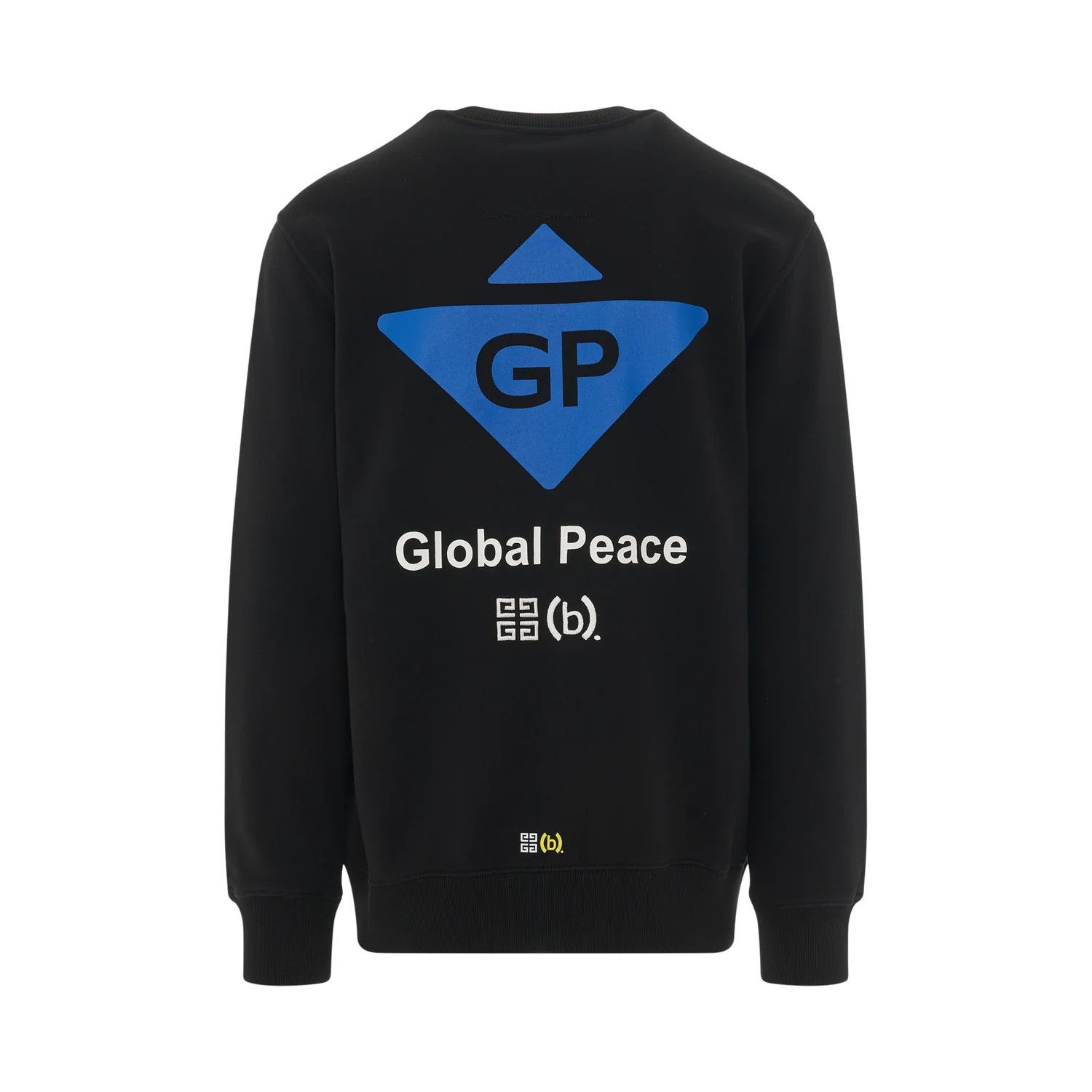 Givenchy o1mris0824 Peace Sweatshirt in Black Size US S / EU 44-46 / 1 - 4 Thumbnail