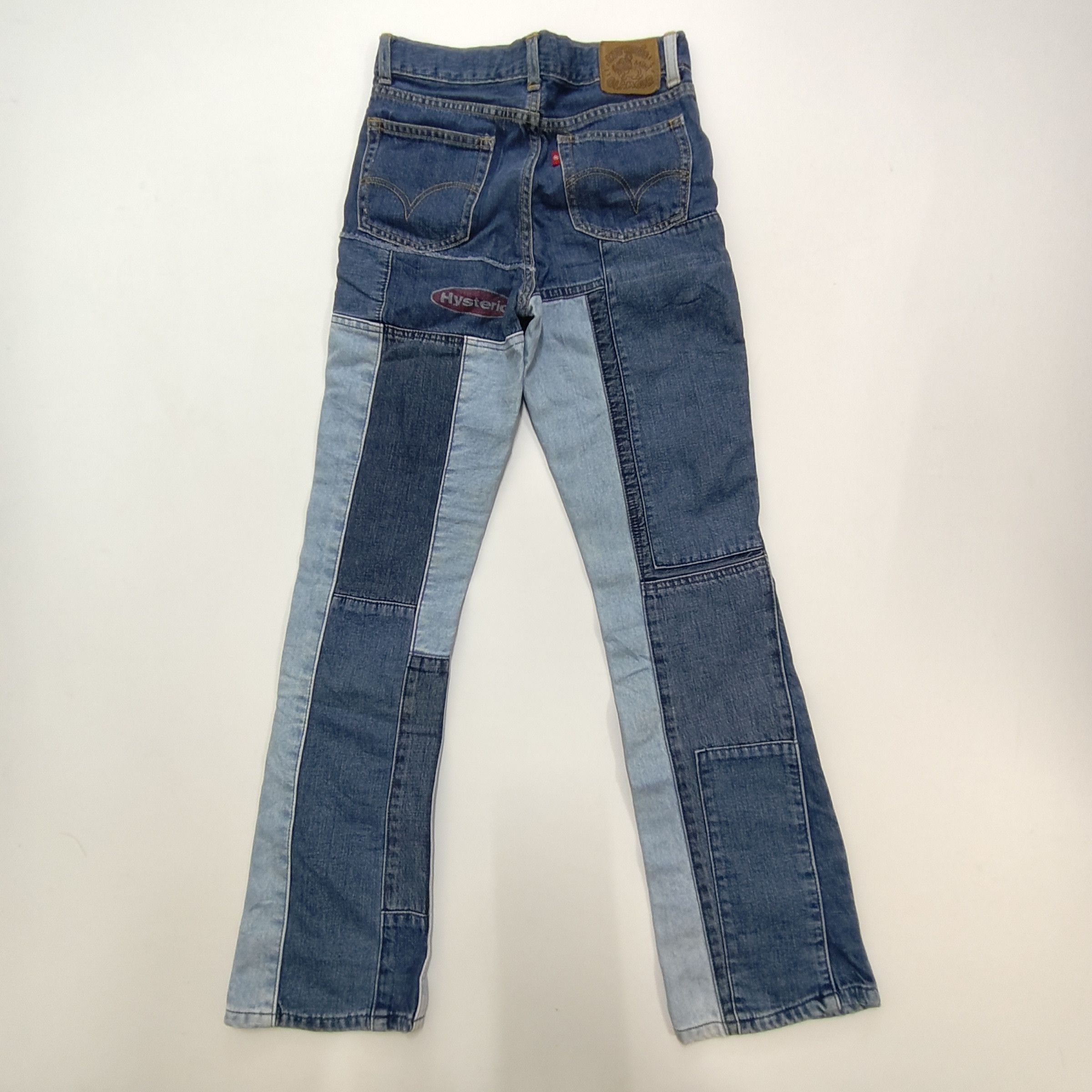 Issey Miyake Hysteric Glamour Patchwork Flare Jeans #P1 Size US 32 / EU 48 - 2 Thumbnail