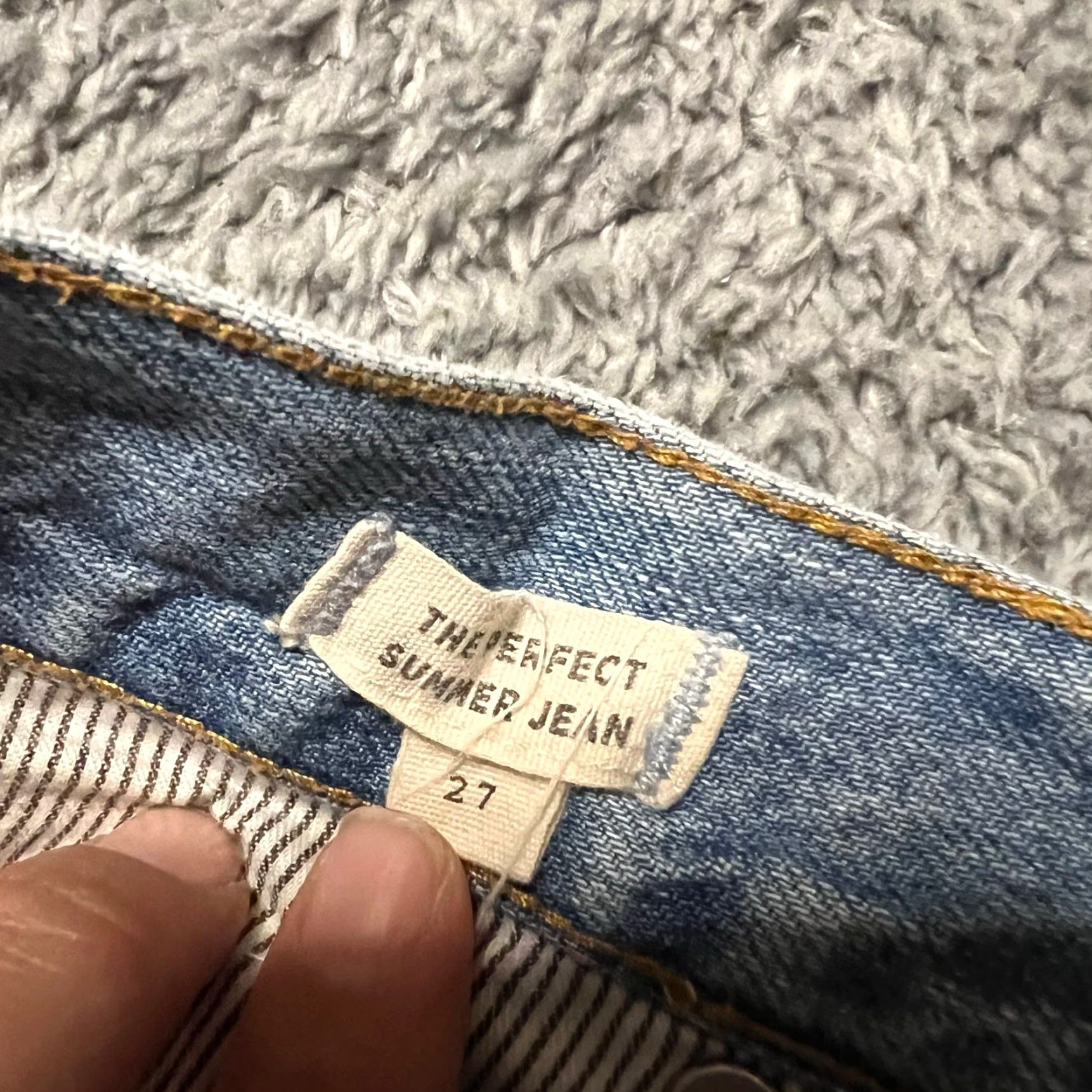 Madewell Madewell Jeans Womens 27 High Rise Ankle Pants Summer Blue Size 27" / US 4 / IT 40 - 6 Thumbnail