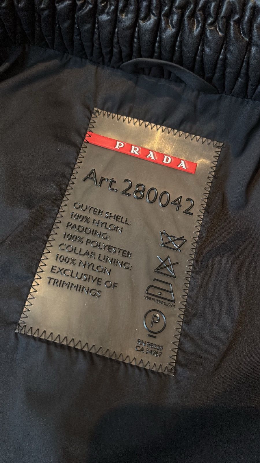 Prada Prada Sports 08FW Nylon Matelassé Jacket Size M / US 6-8 / IT 42-44 - 8 Thumbnail