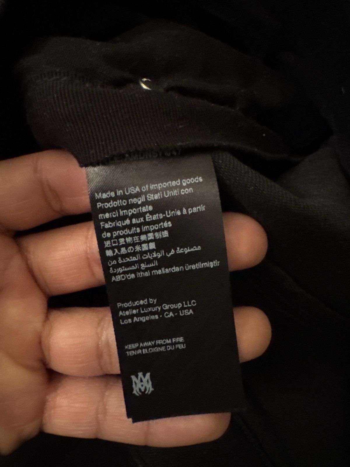 Amiri Amiri Bandana Jacquard Logo Size US 30 / EU 46 - 10 Thumbnail